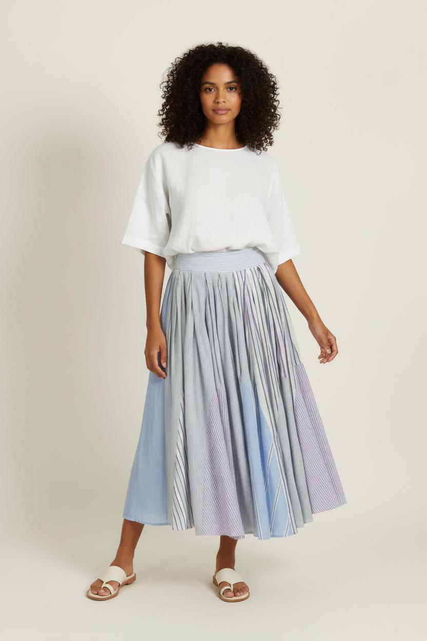 Long skirt LAURENCE BRAS - Seconde Main Multicolored