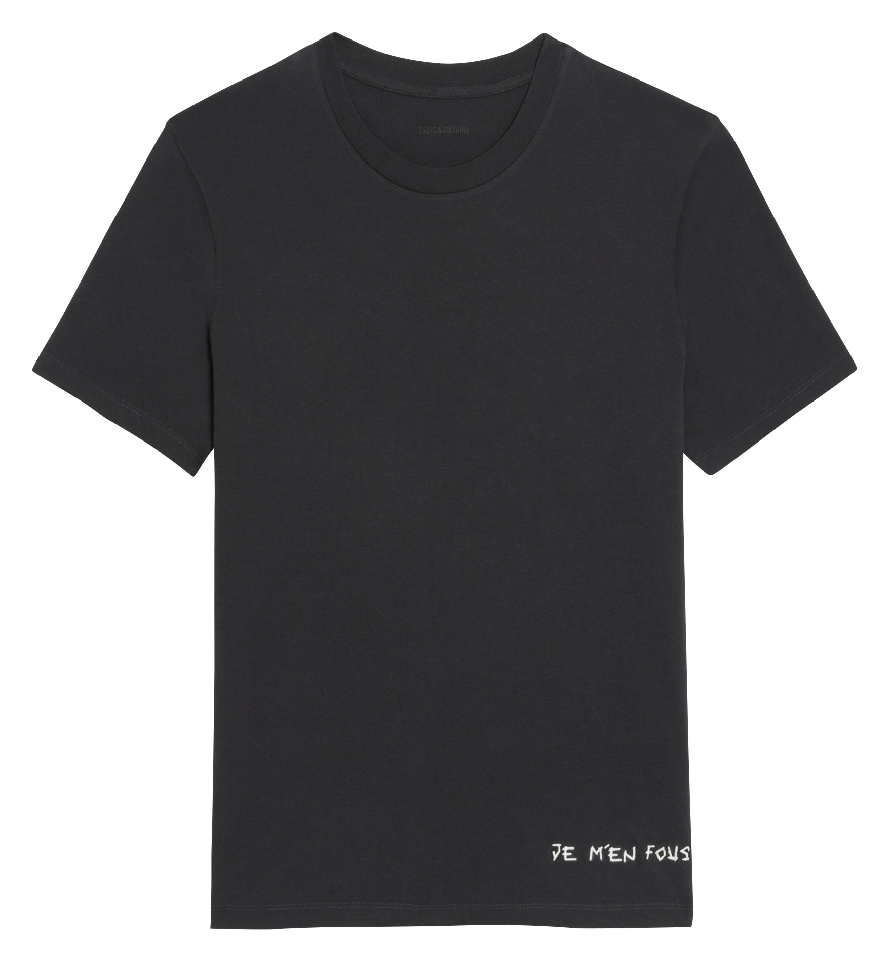 Tee-shirt imprimé en coto bio  ZADIG&VOLTAIRE Grau