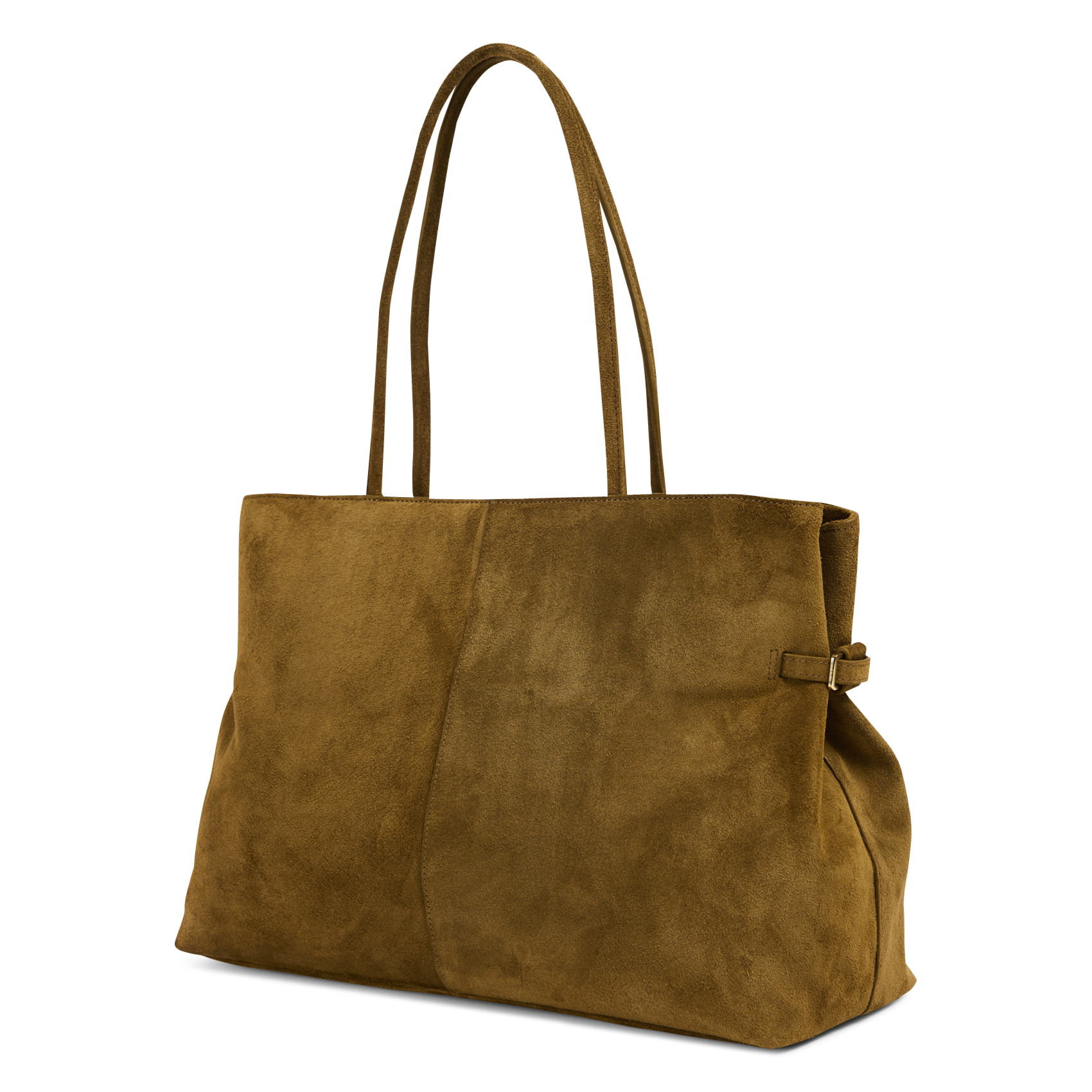 Leather tote bag NAT & NIN Brown