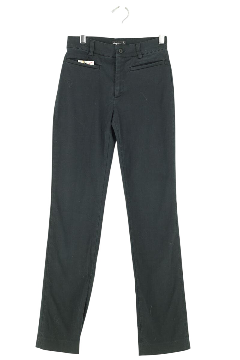 Carrot trousers AGNES B. - Seconde Main Black