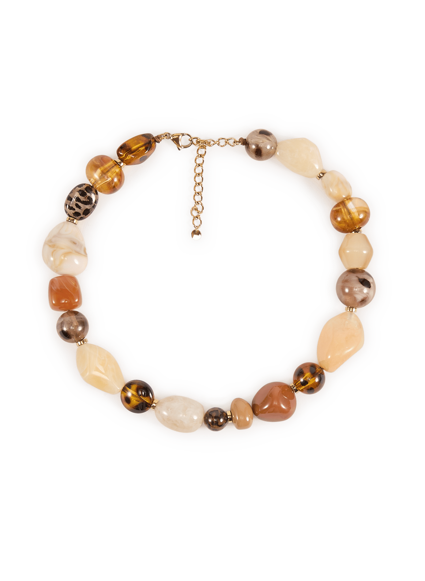 Abstract pearl necklace AU PRINTEMPS PARIS Multicolored
