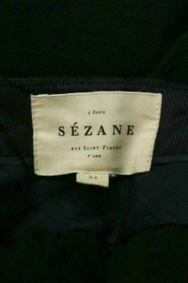 Straight-leg pants SEZANE - Seconde main Black