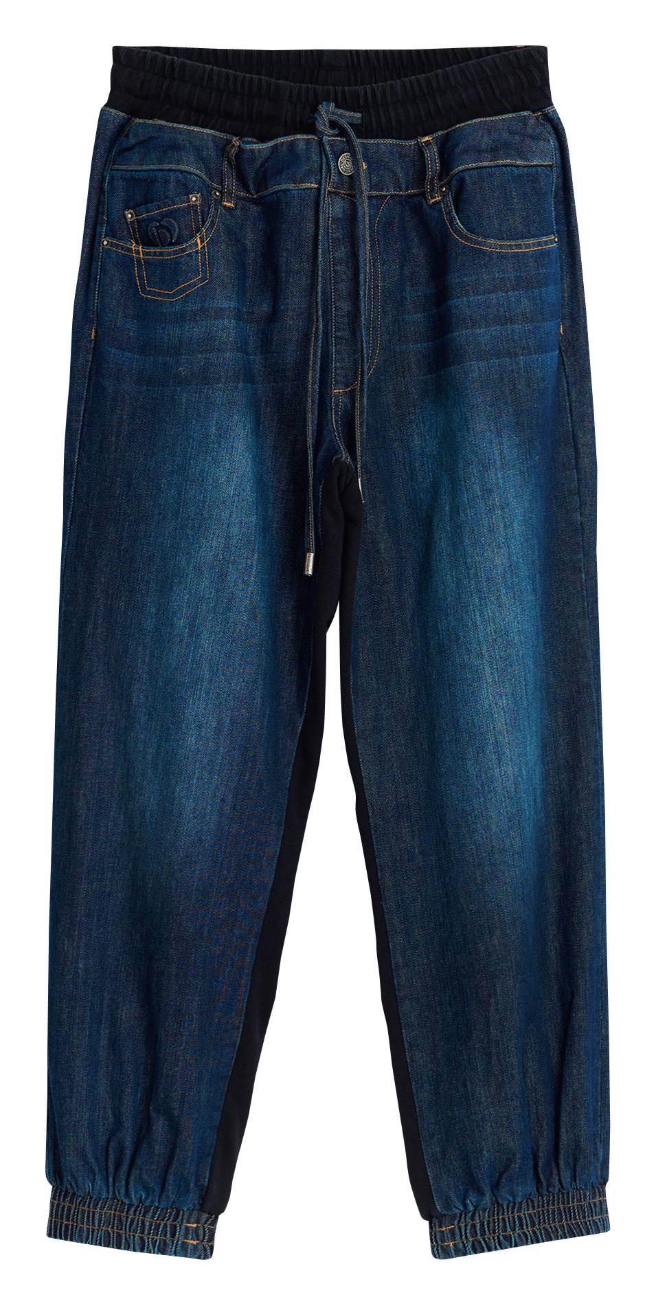 Jean jogger en coton mélangé DESIGUAL Bleu
