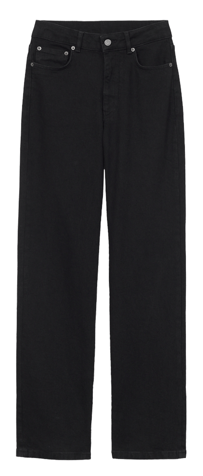 Pantalon droit en coton mélangé VANESSA BRUNO Gris