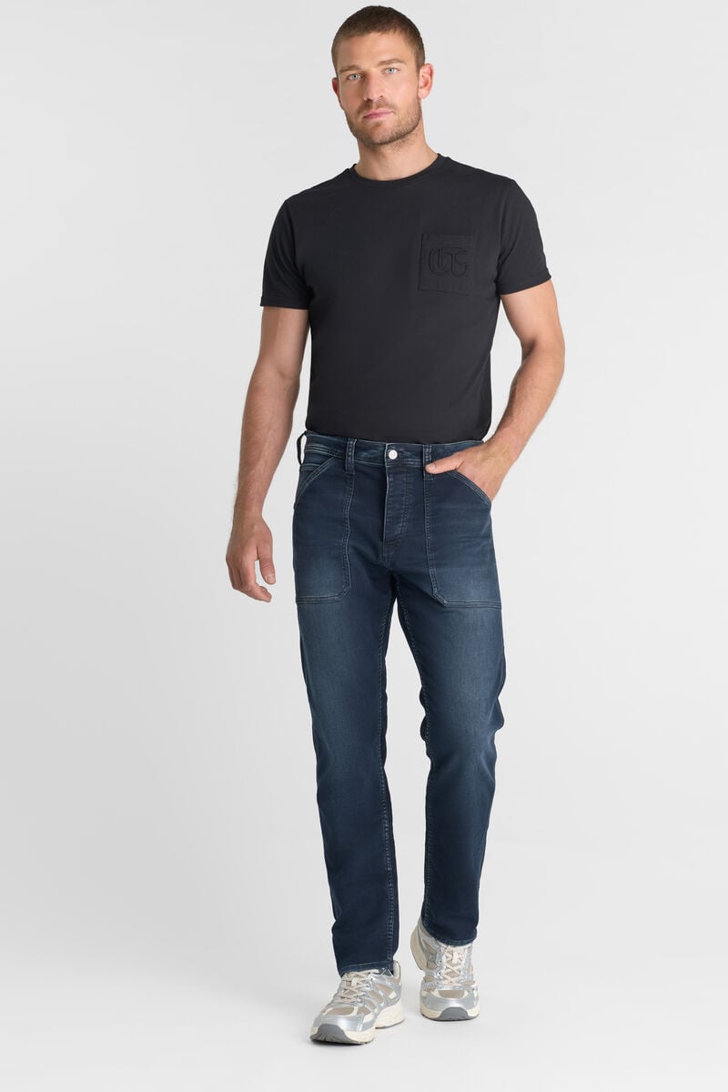 Loose-Fit Buttoned Jeans LE TEMPS DES CERISES Blue