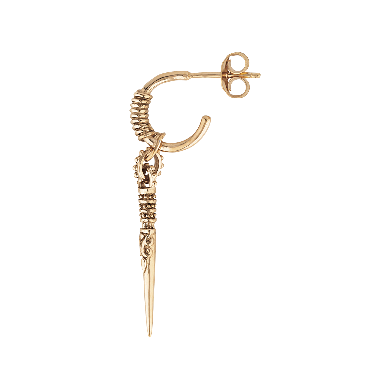 Sterling silver earring BA&SH Golden