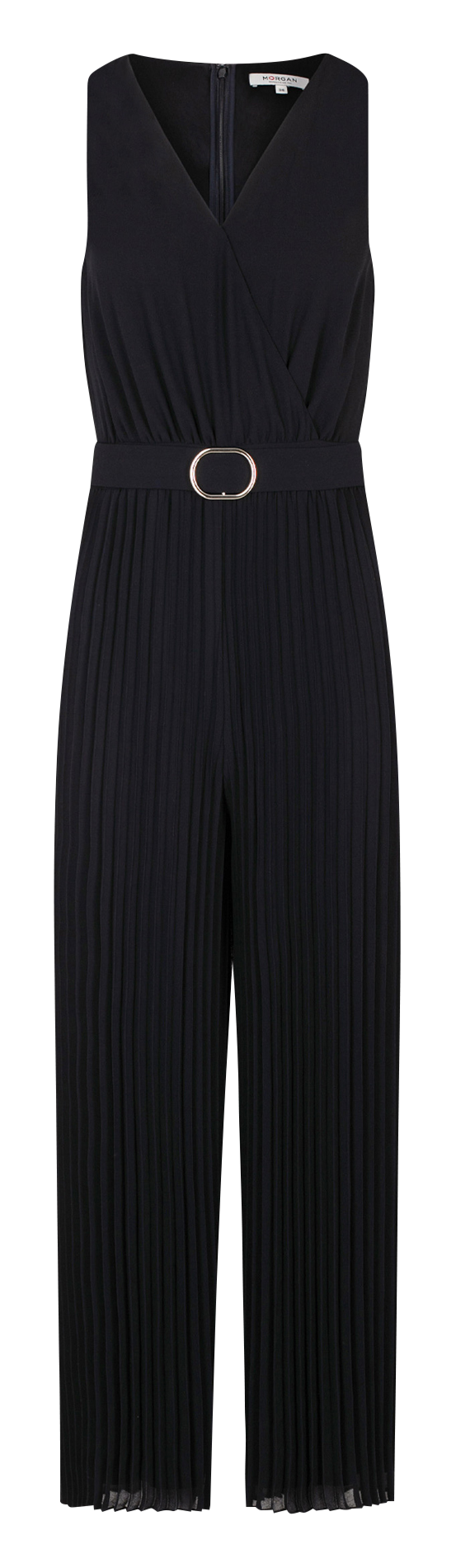 Jumpsuit met V-hals MORGAN Blauw