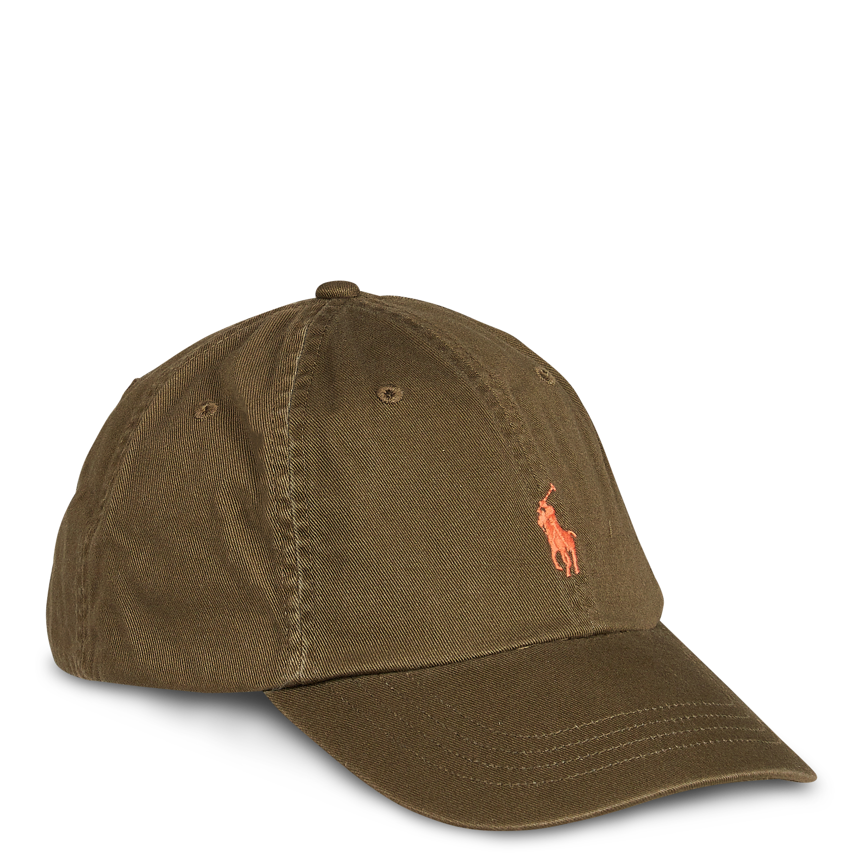 Casquette logo brodé en coton POLO RALPH LAUREN