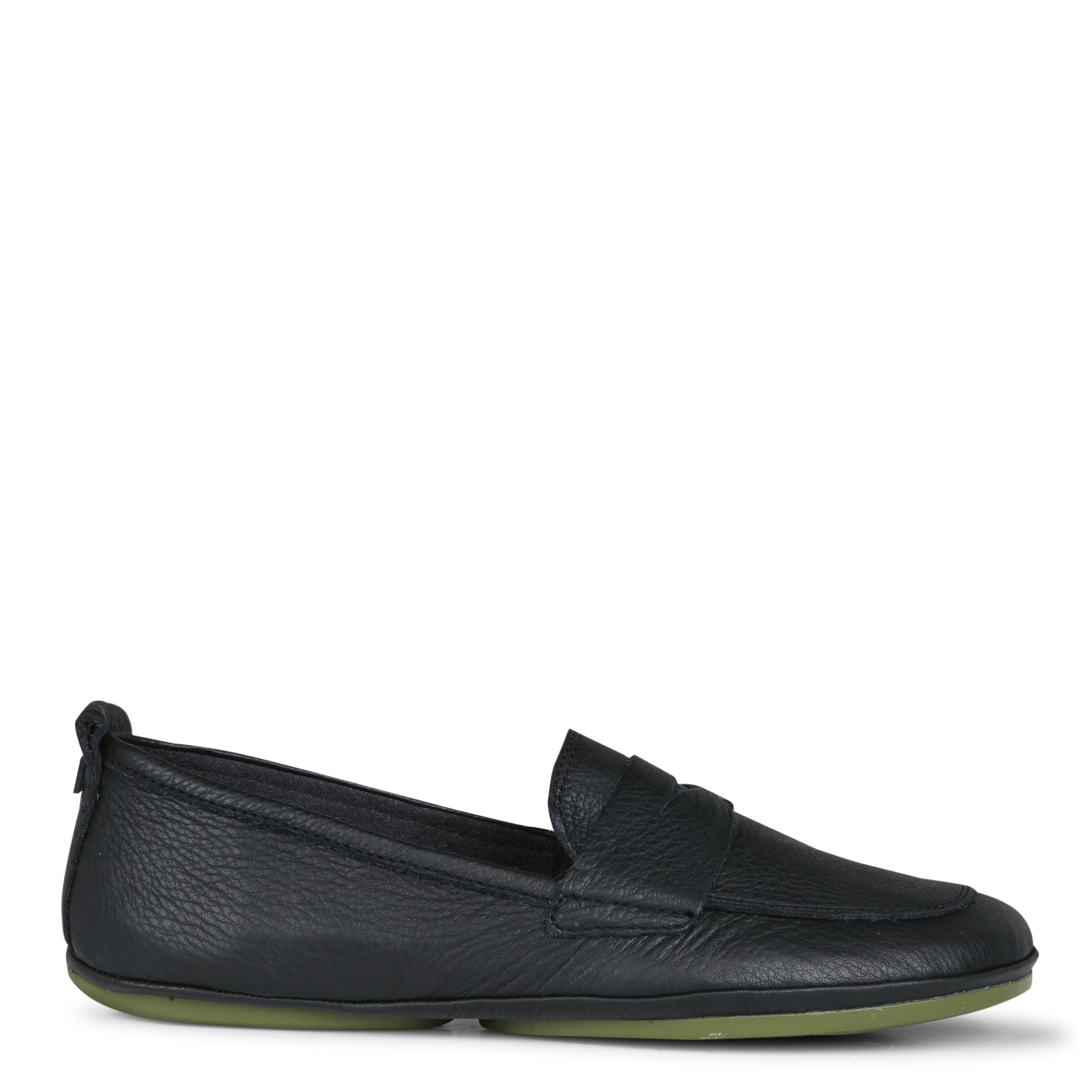 Mocassins Camper Femme 40 EU (9 US) - Cuir Noir, Modèle Karst, Bout Rond, Neuves