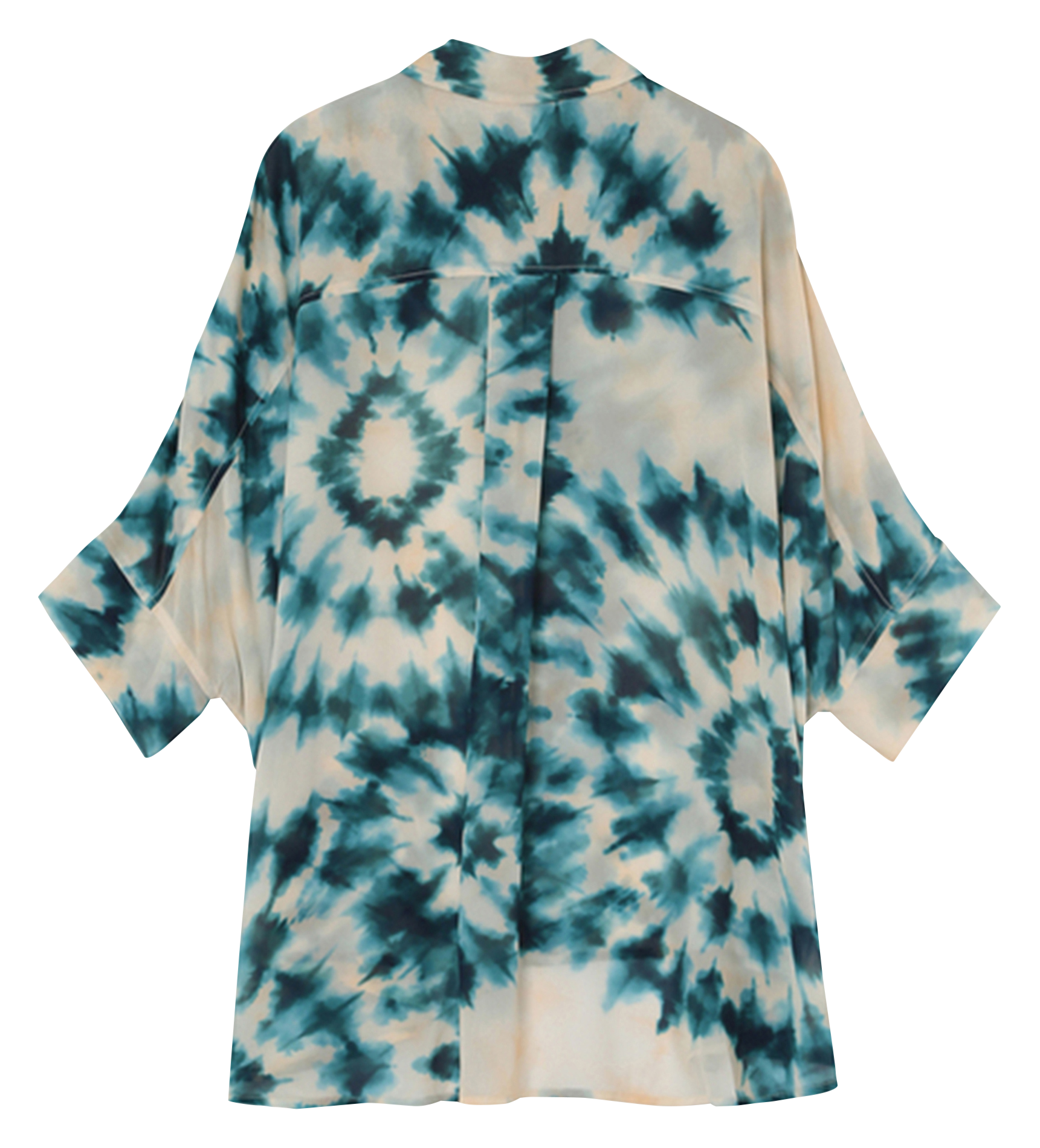 Chemise fluide col classique imprimée  GRACE ET MILA Vert