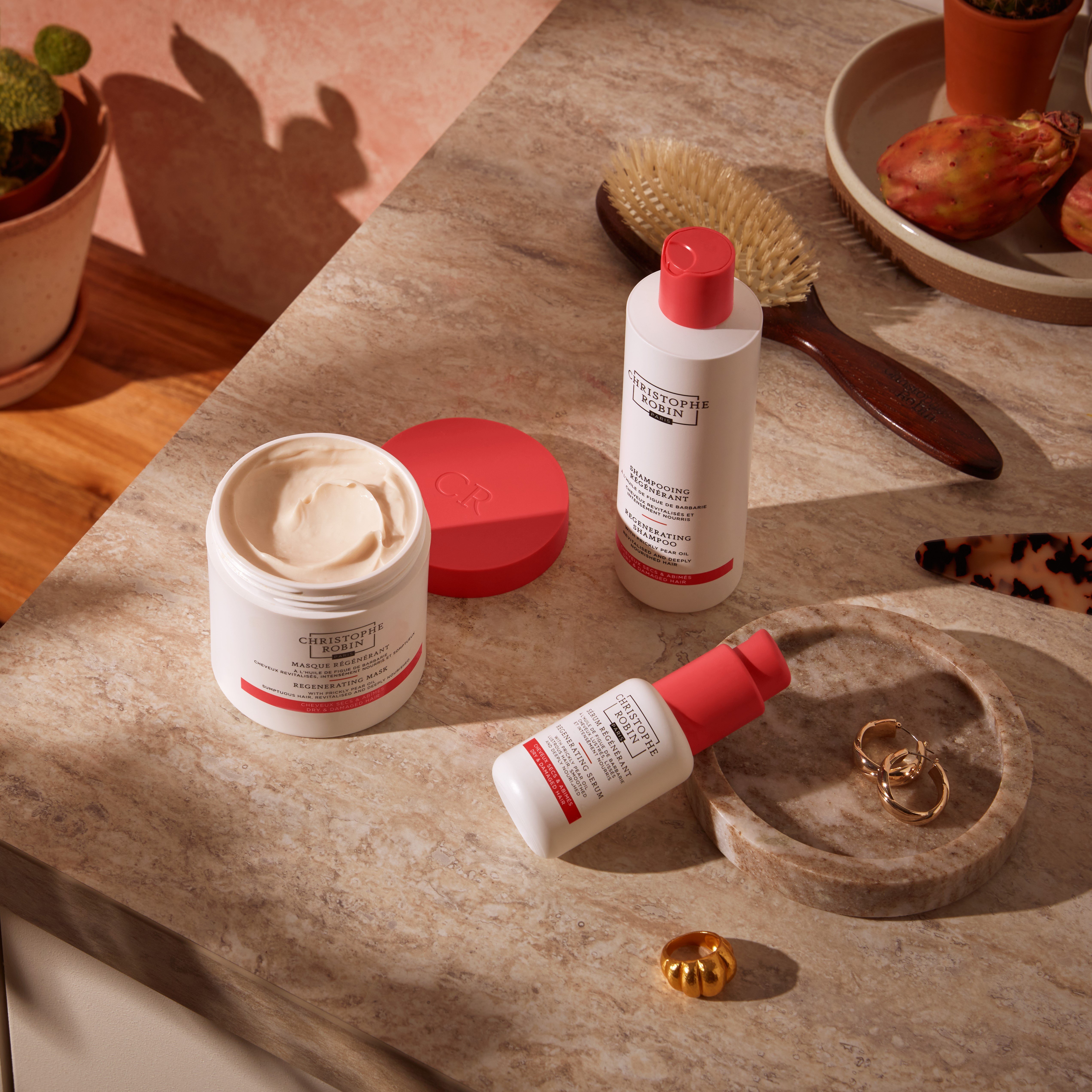 Shampooing régénérant à l'huile de figue de barbarie CHRISTOPHE ROBIN No color