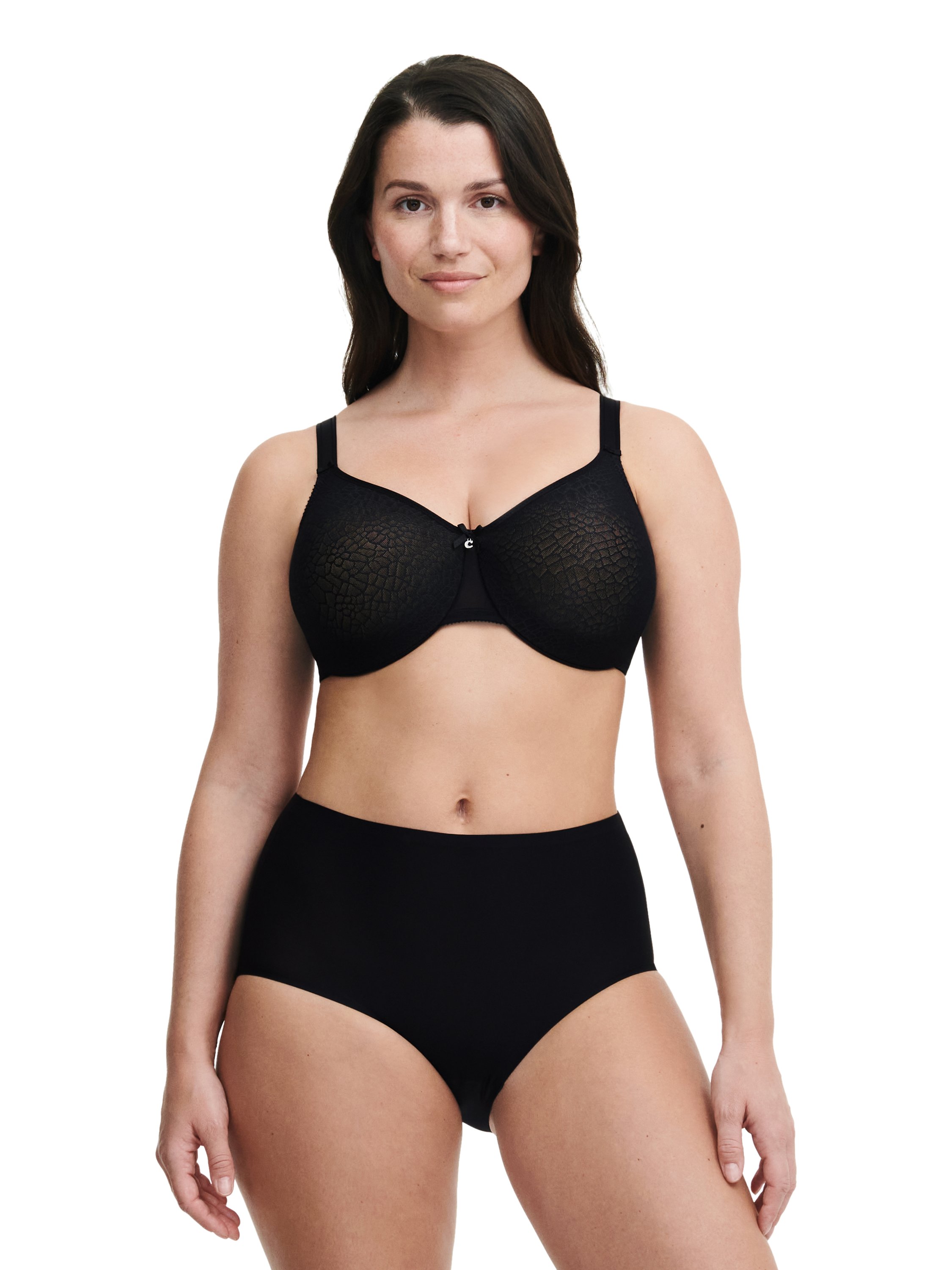 Moulded full-cup bra CHANTELLE Black