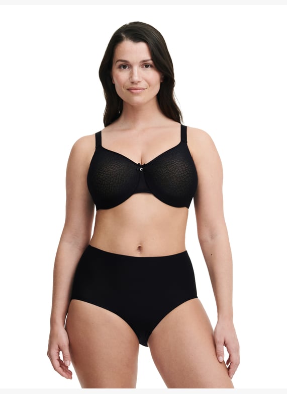 Moulded full-cup bra | Black by CHANTELLE Moulded full-cup bra Black