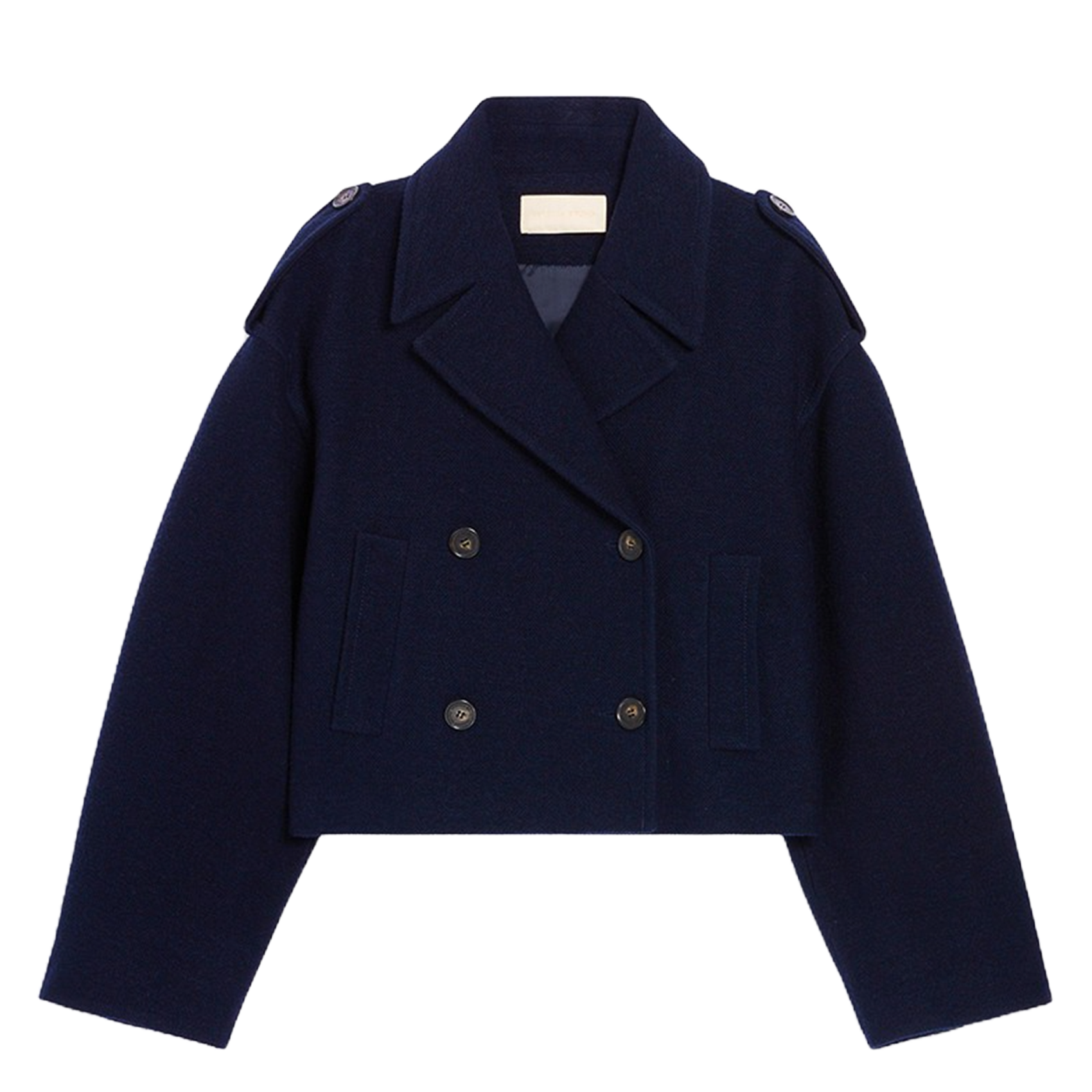 Korte jas | wolblend VANESSA BRUNO Blauw