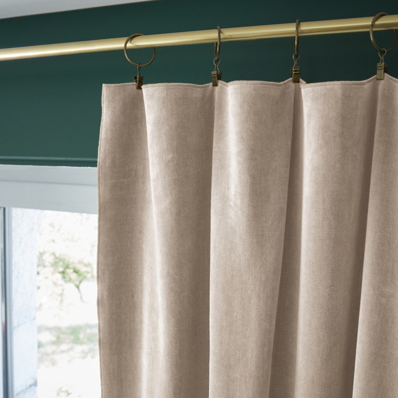 Blackout and Thermal Curtains L'EFFET PAPILLON White