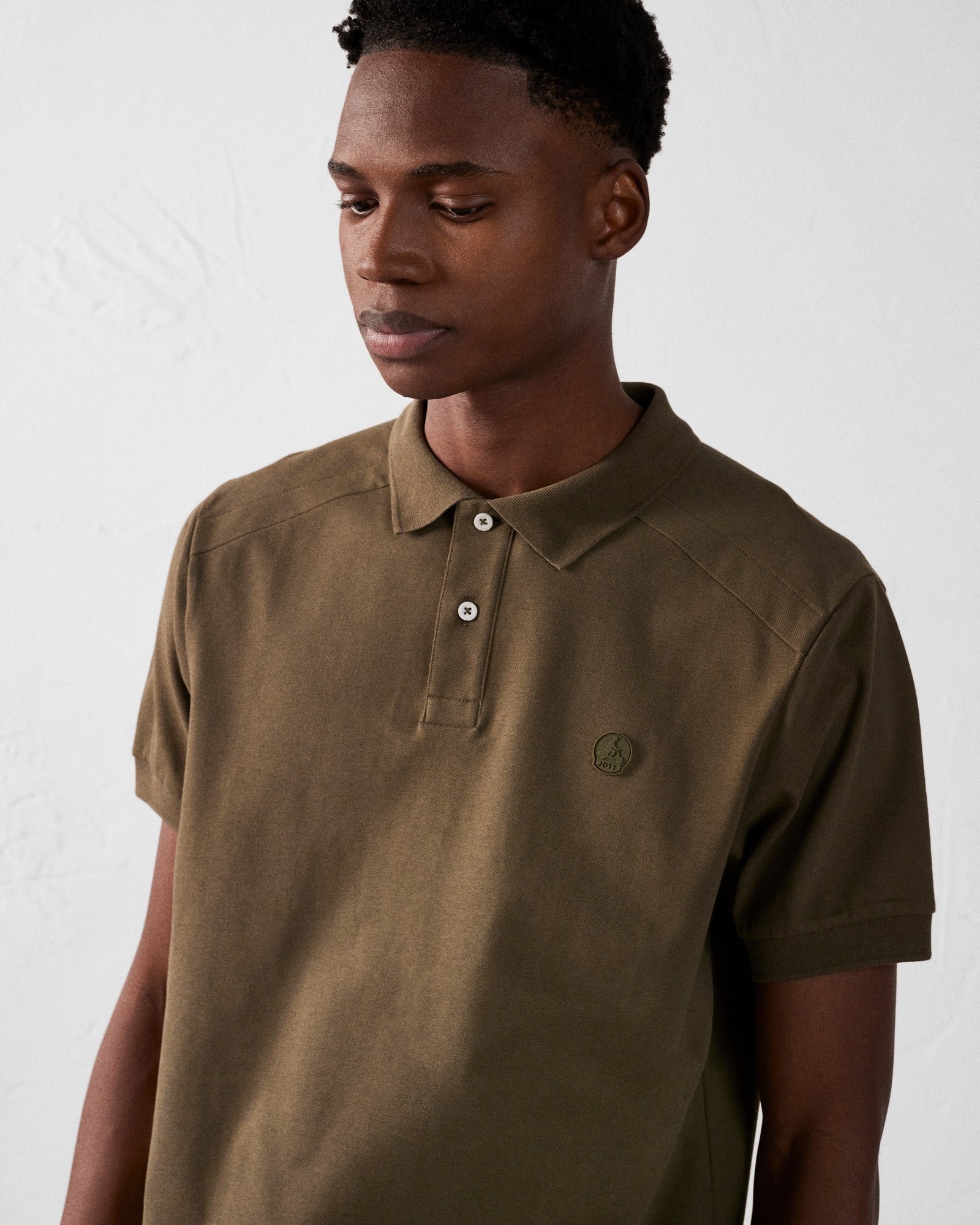 Alvaro cotton polo JOTT Green