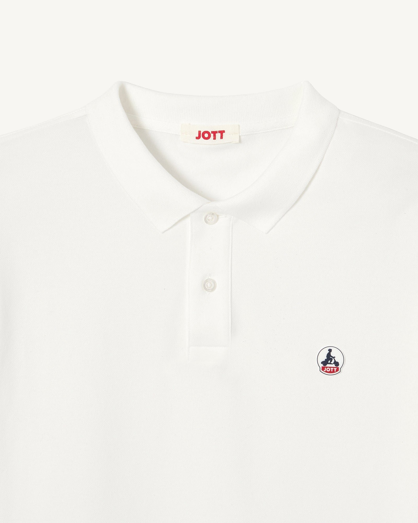 Organic cotton polo Marbella JOTT White
