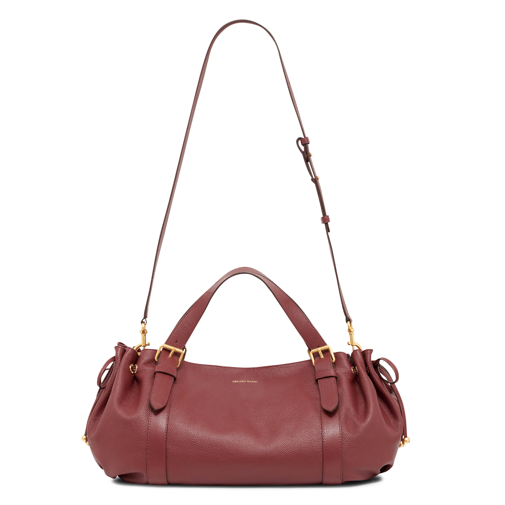 Sac cabas en cuir GERARD DAREL Rouge
