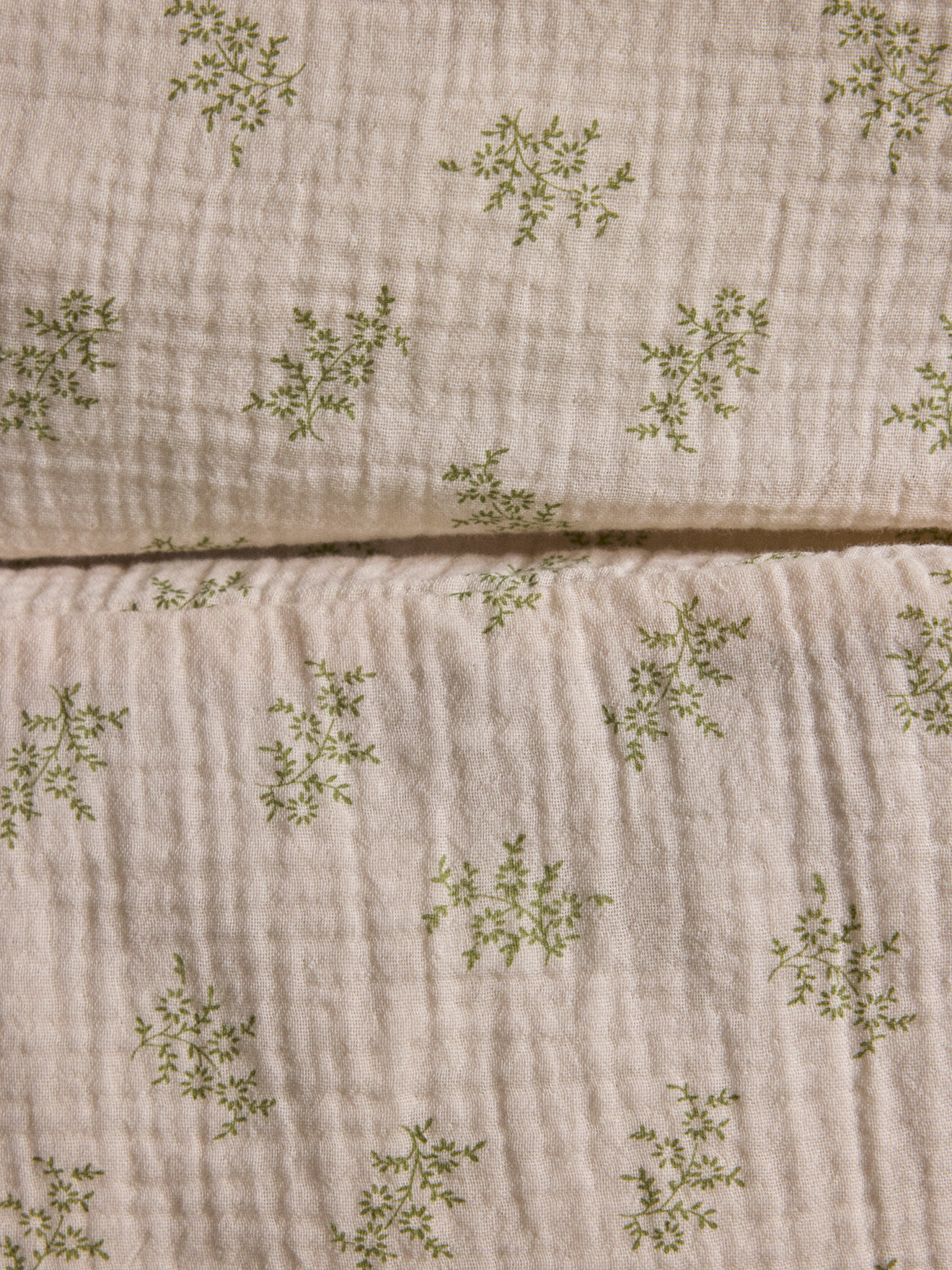 Cotton gauze duvet cover "abby" CYRILLUS Beige