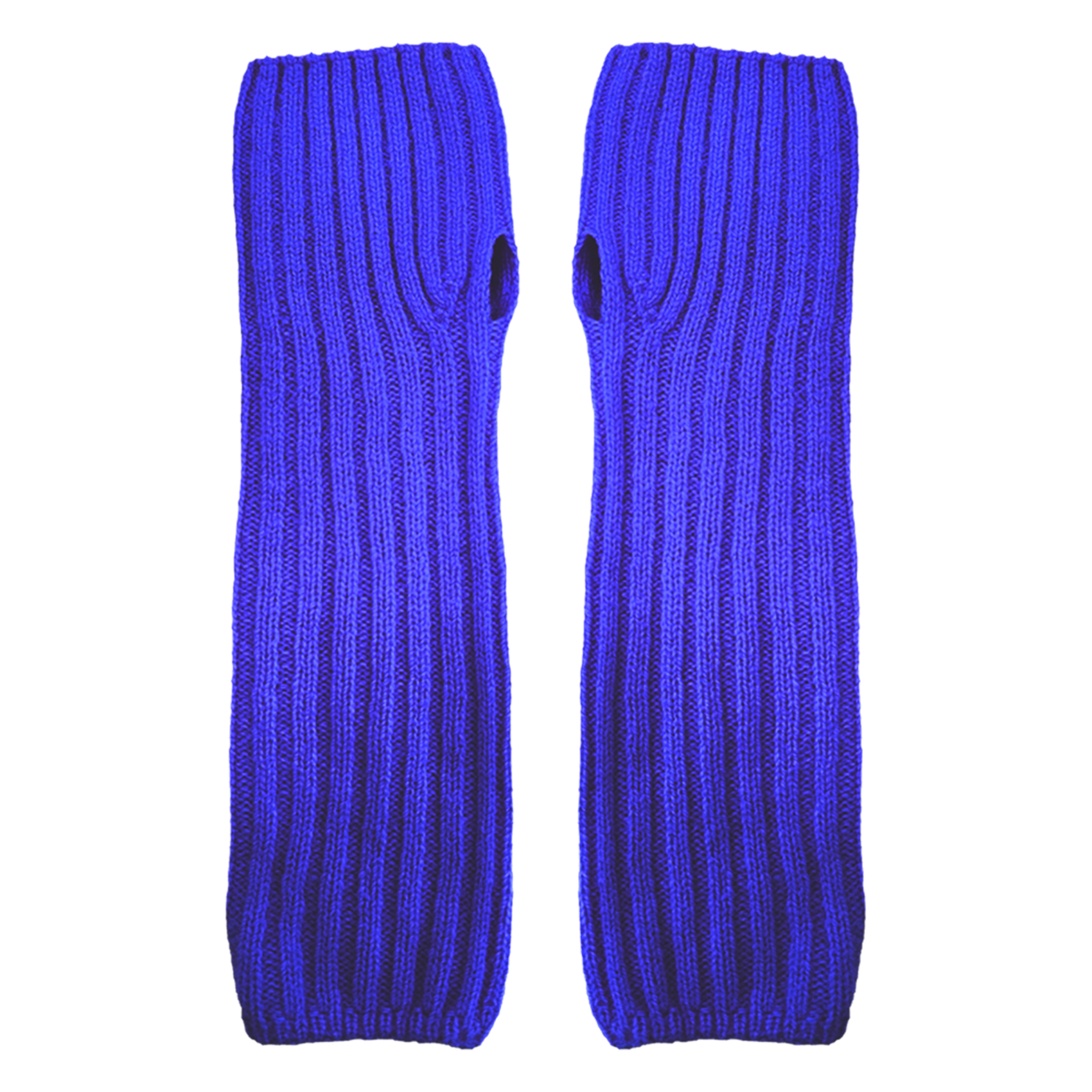 Mitaines van wol en kasjmier CEZEMBRE Blauw