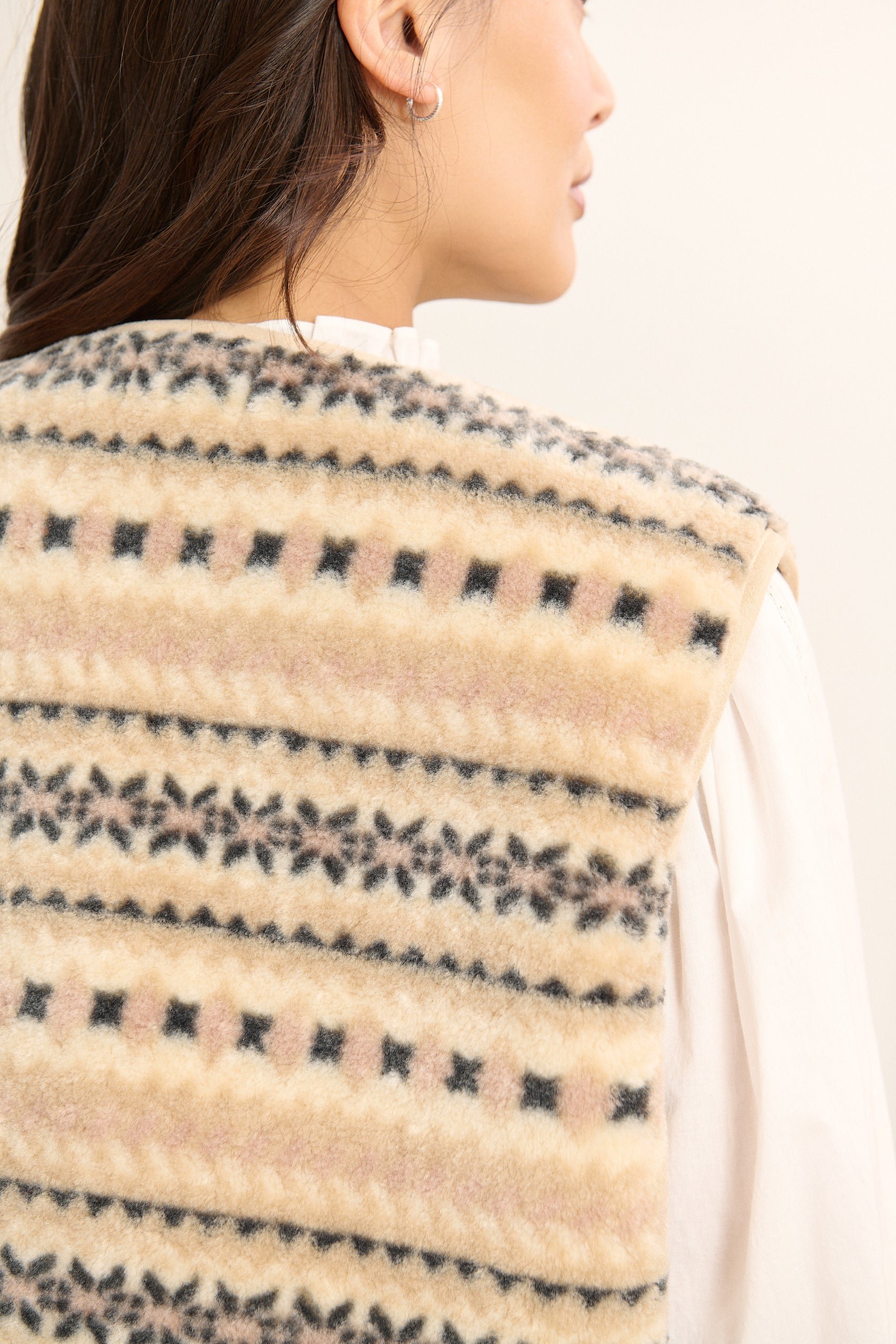 Sleeveless jacket GARANCE PARIS Beige