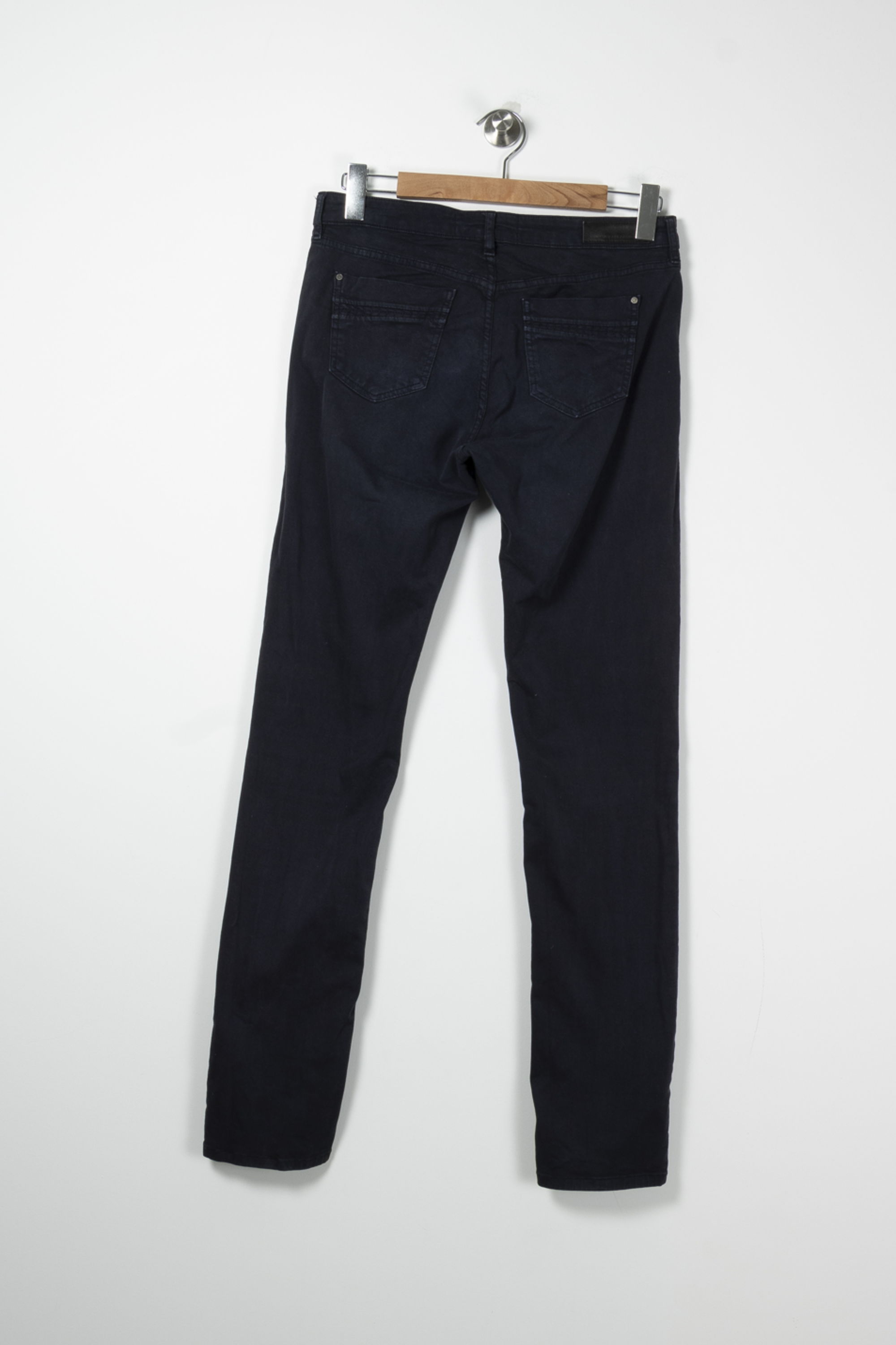 Cropped slim jeans with studs COMPTOIR DES COTONNIERS - Seconde main Blue