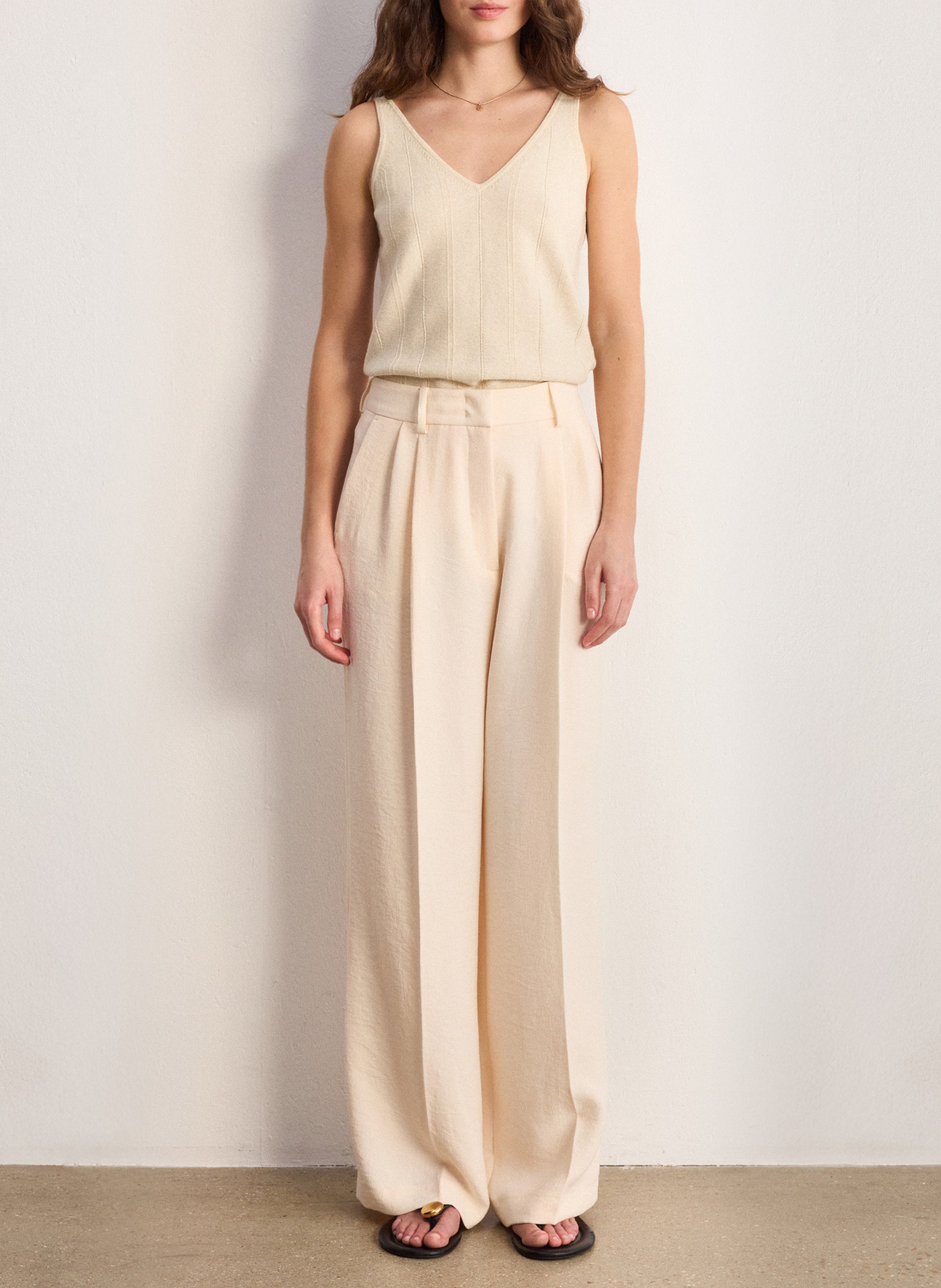 Wide trousers PABLO Beige