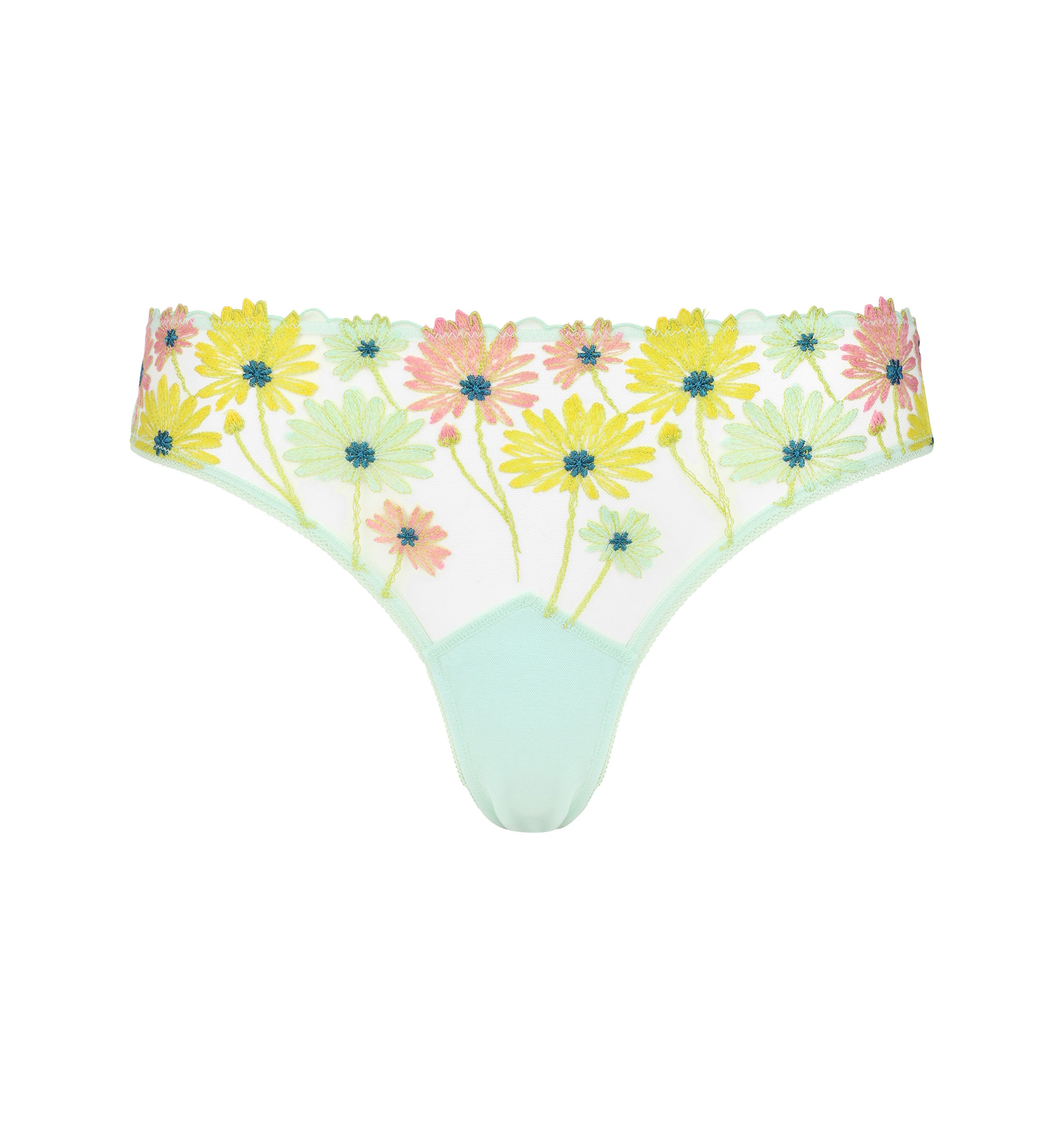 Dance of Flowers Tanga HUIT Green
