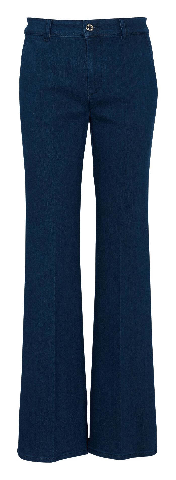 Jean flare en coton mélangé ZAPA Violet