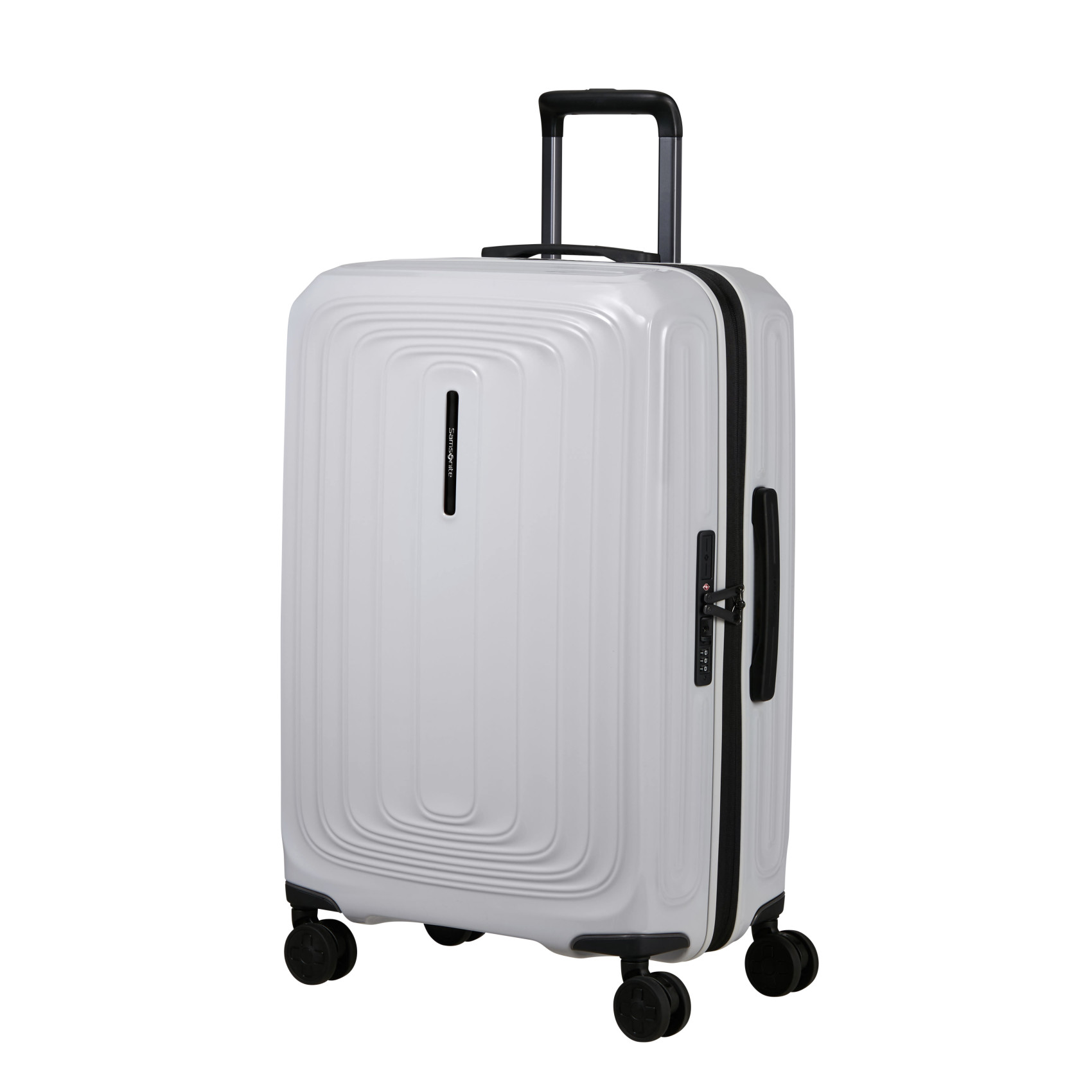 2wander 4-wheel medium suitcase SAMSONITE White