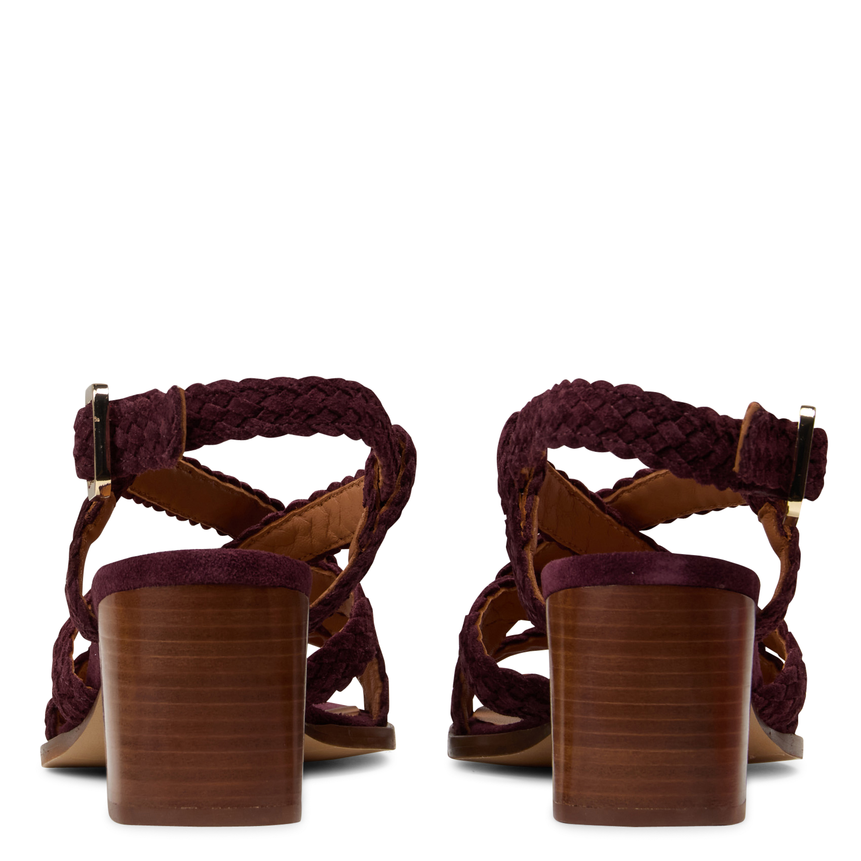 Sandales à talons en cuir MELLOW YELLOW Violet