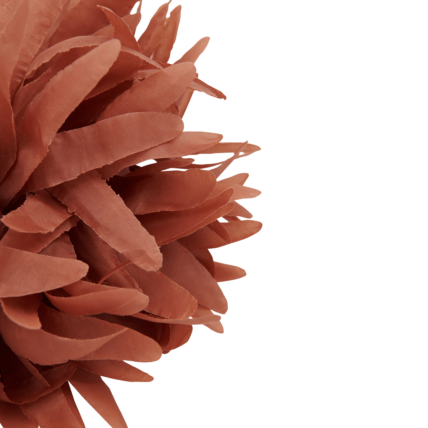 Flower brooch ESSENTIEL ANTWERP Brown
