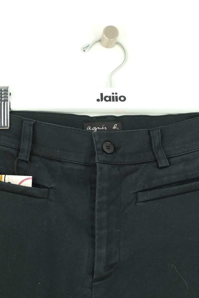 Carrot trousers AGNES B. - Seconde Main Black