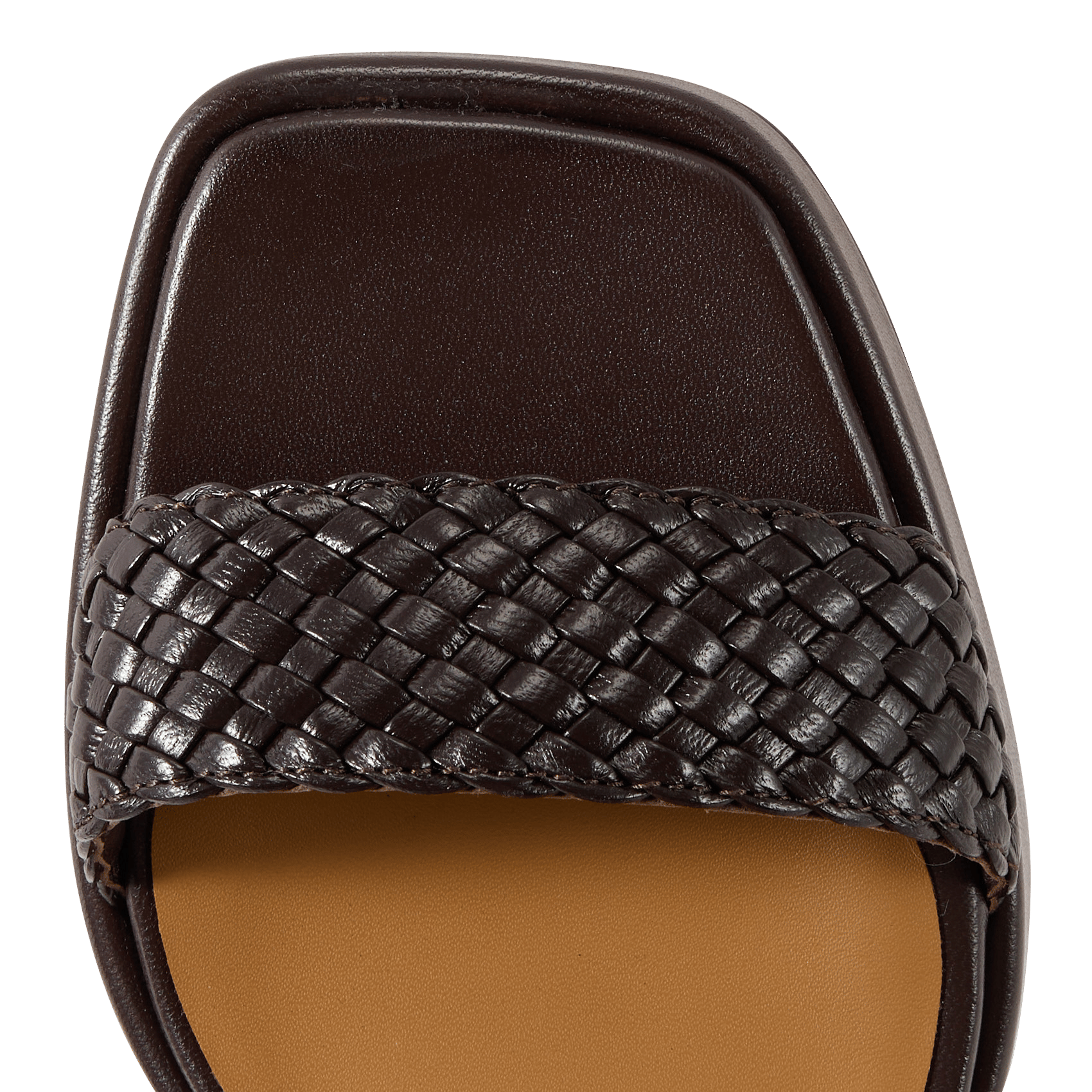 Sandales à talon en cuir BOBBIES Marron