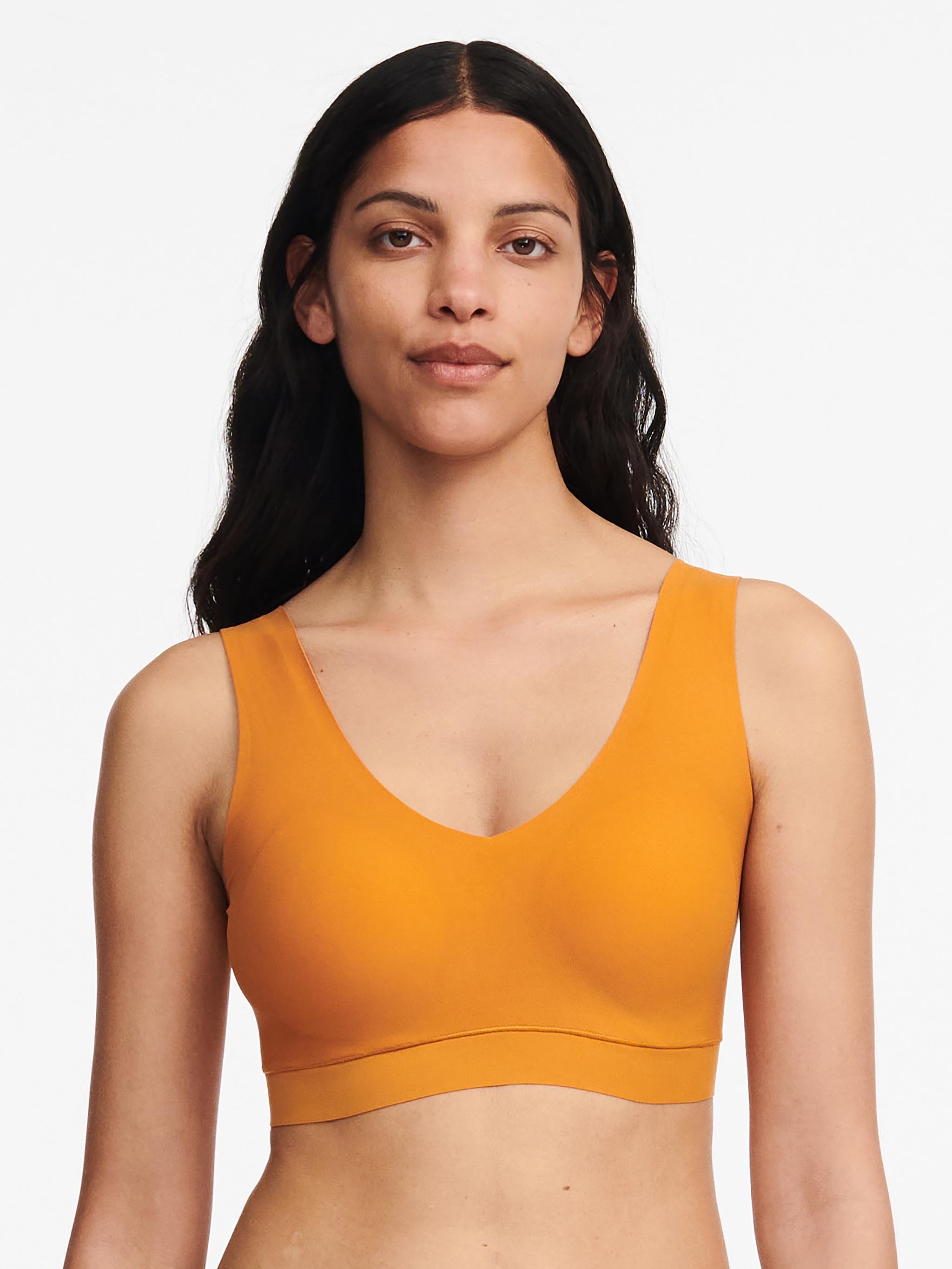 V-neck bralette with cups CHANTELLE