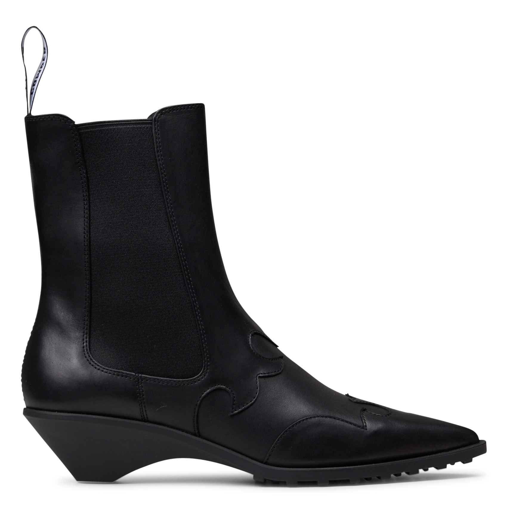 Leather mid-calf boots CAMPER Black