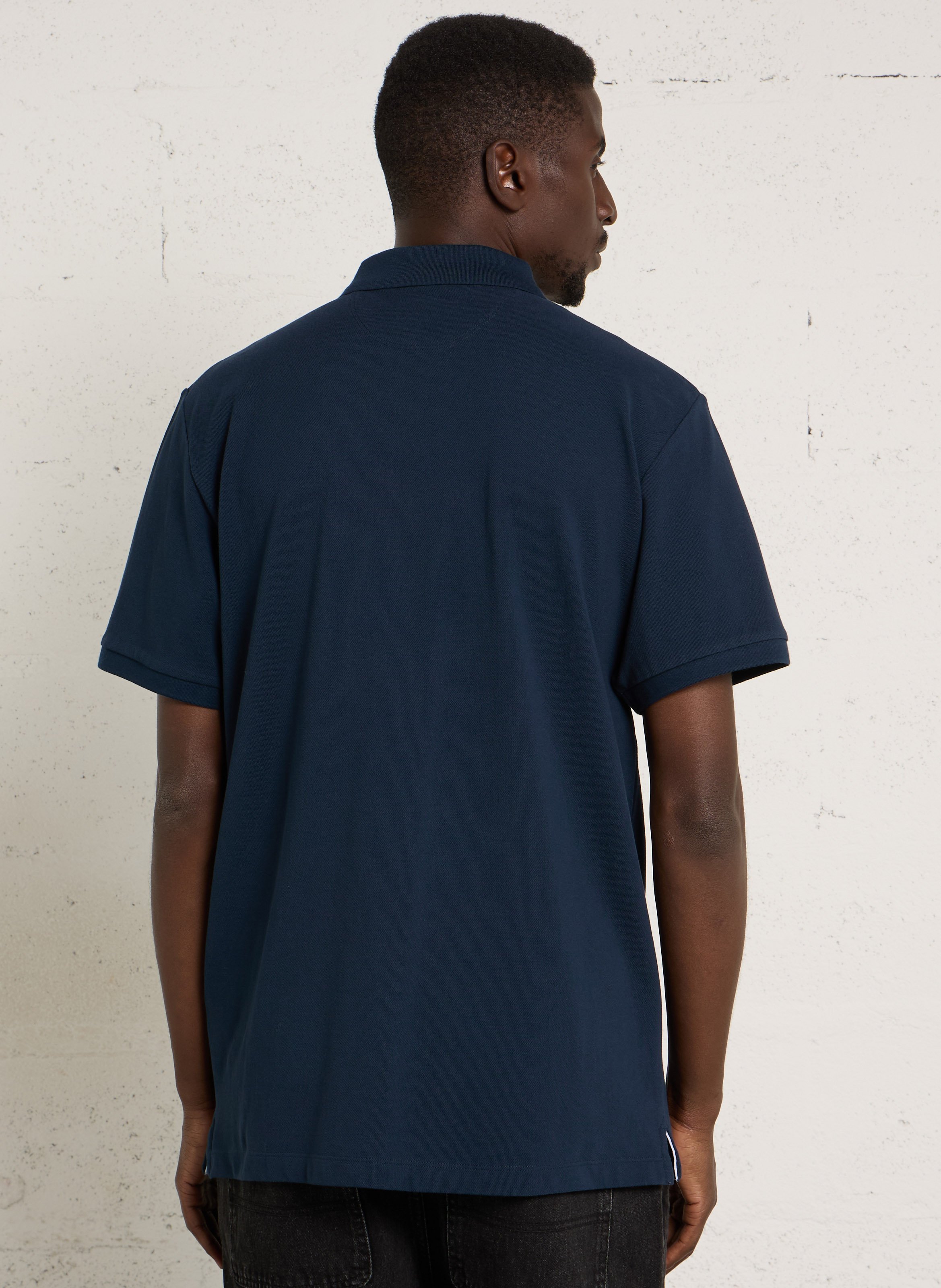 Polo en coton HACKETT Bleu