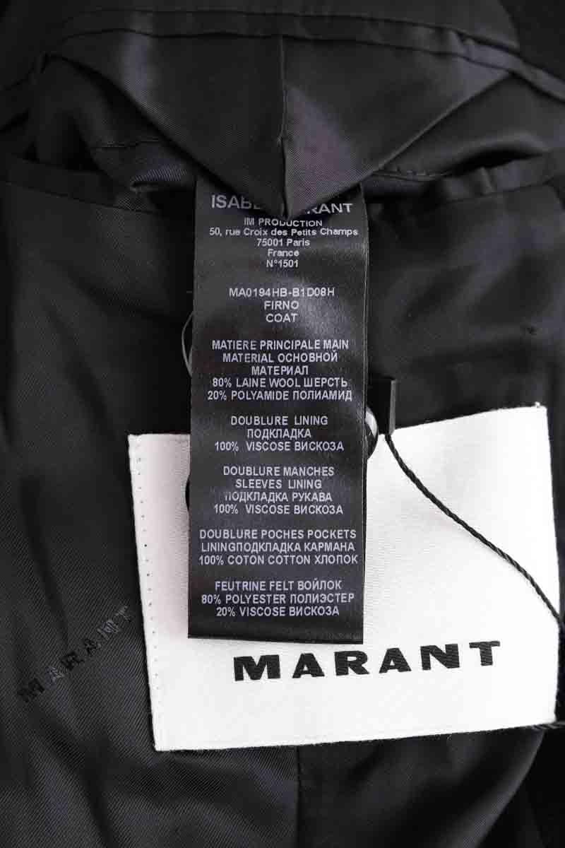 Coat ISABEL MARANT - Seconde Main Black