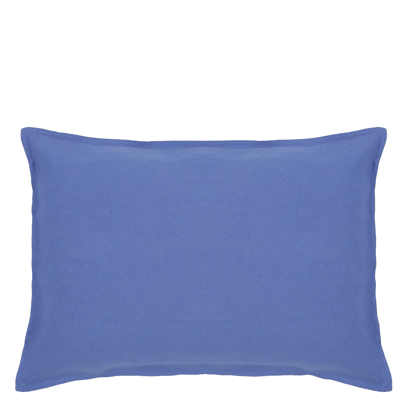 Taie d'oreiller en lin AU PRINTEMPS PARIS MAISON Bleu