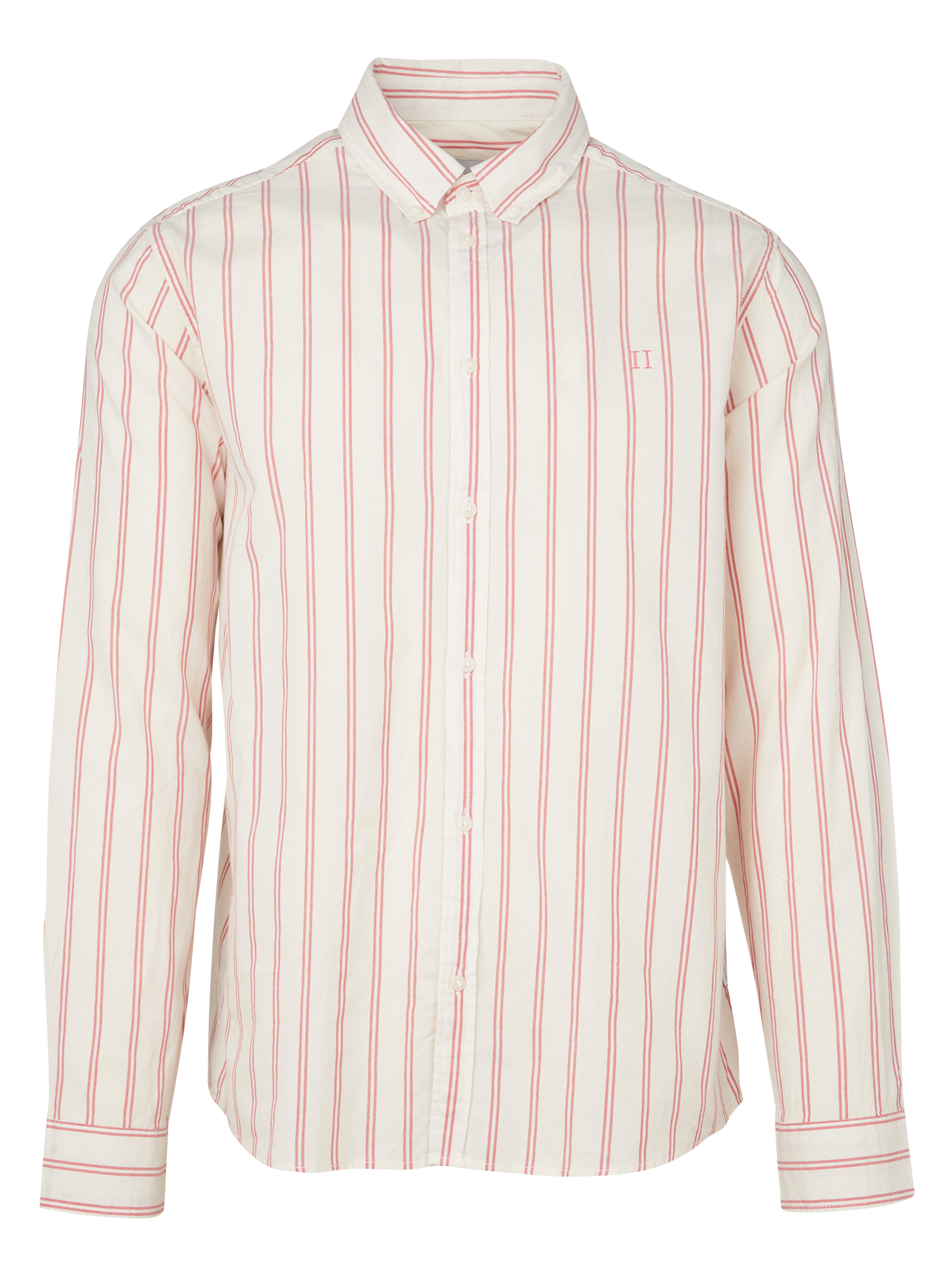 Cotton shirt with button-down collar LES DEUX Multicolored