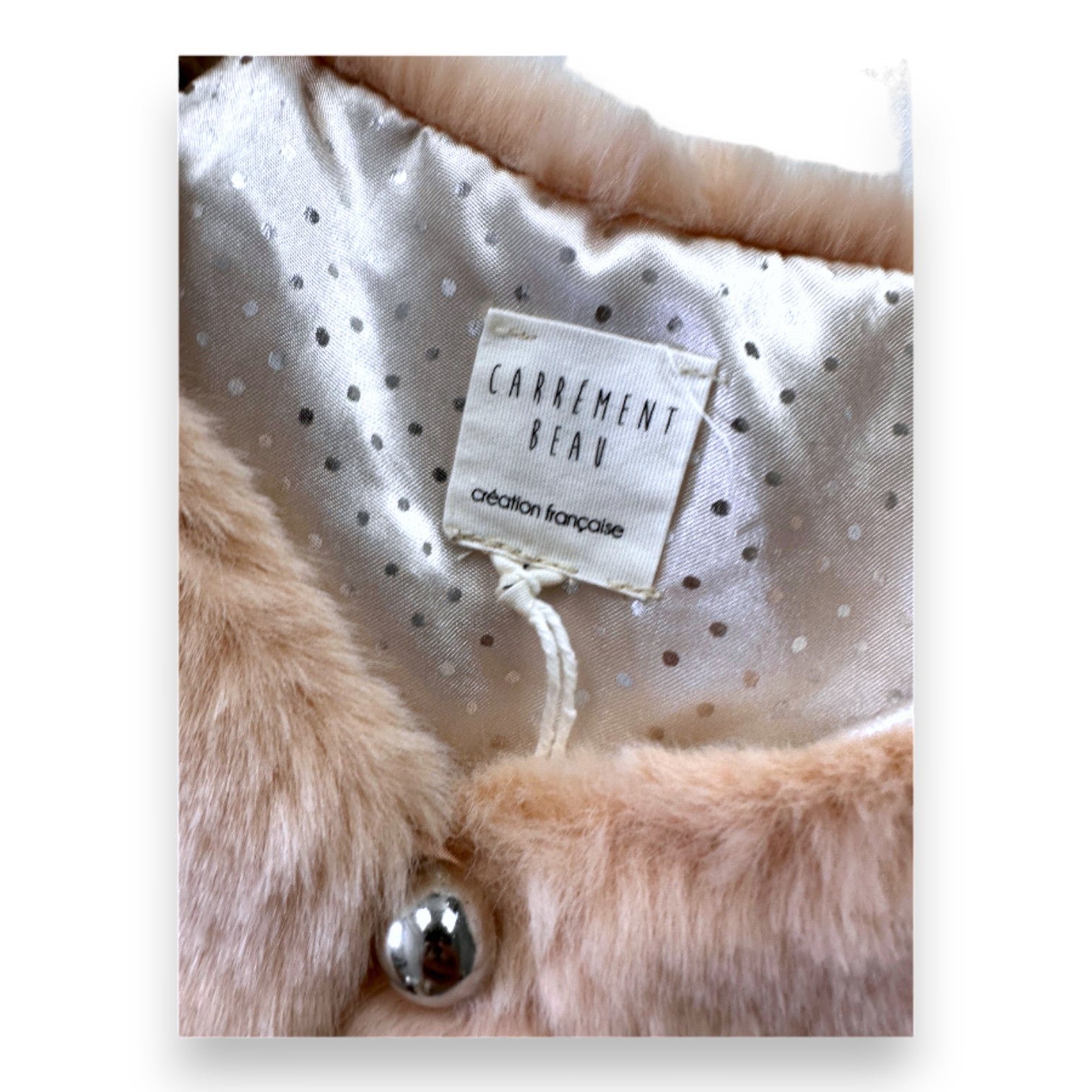 Pink child's waistcoat - 5 years CARREMENT BEAU - Seconde Main Pink