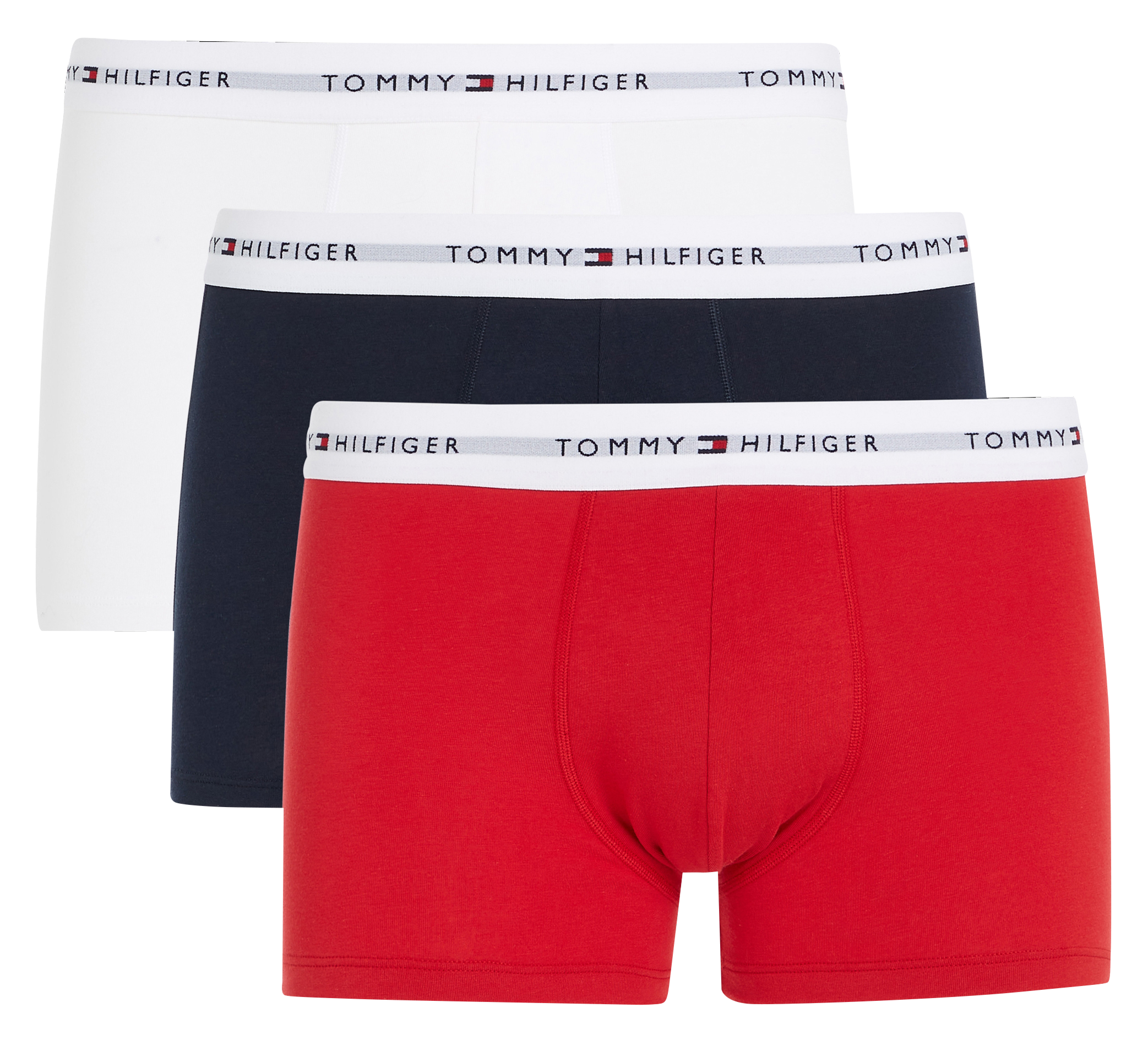 Lot de trois boxers en coton TOMMY HILFIGER