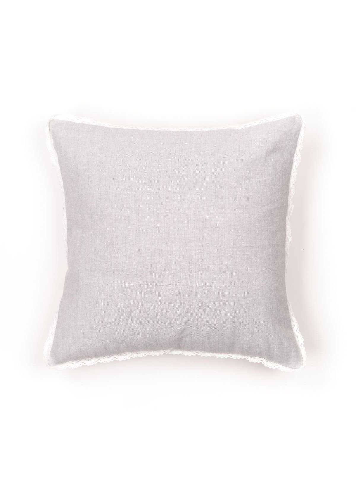 Removable cotton cushion TODAY LINGE DE MAISON Grey