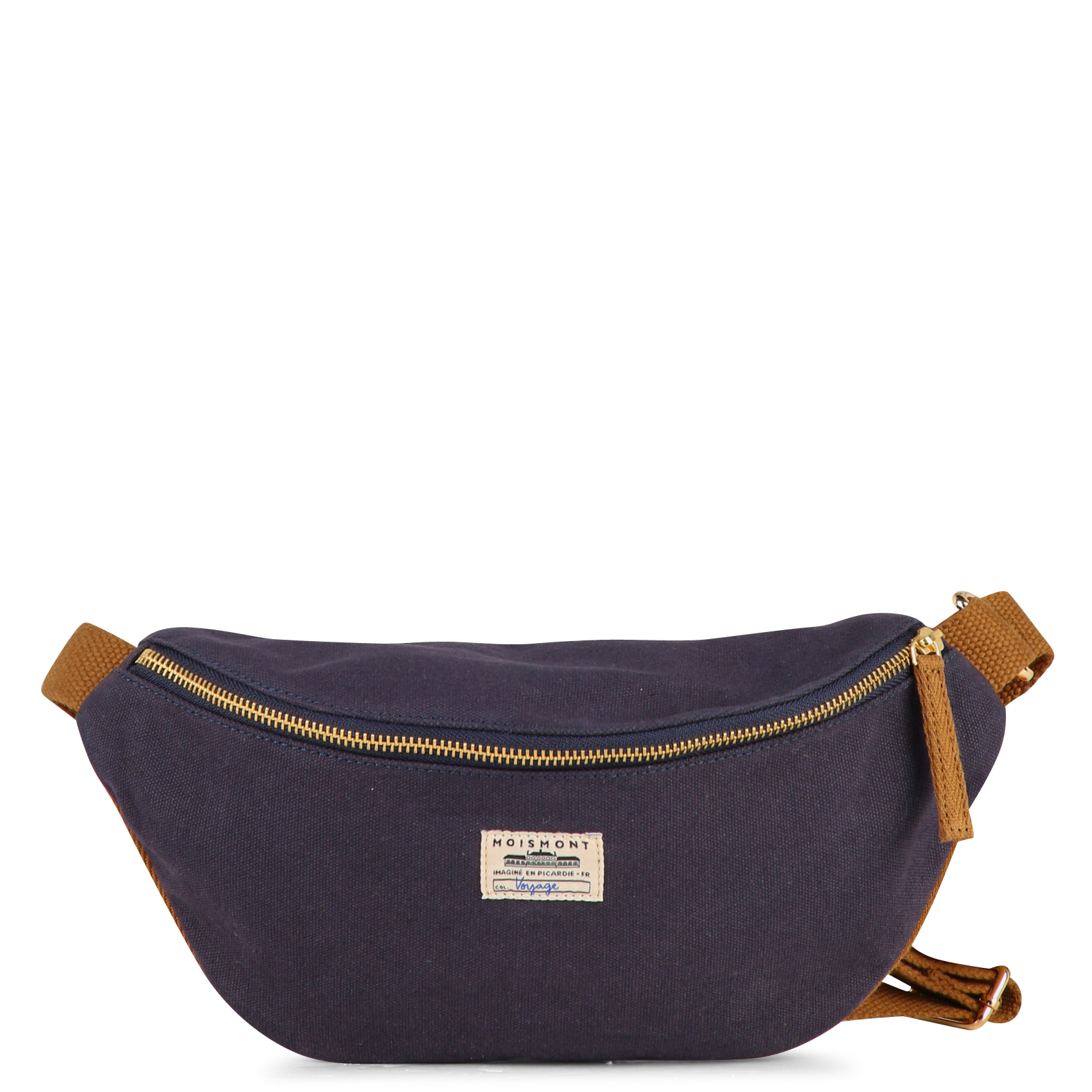 Sac banane en coton MOISMONT Bleu