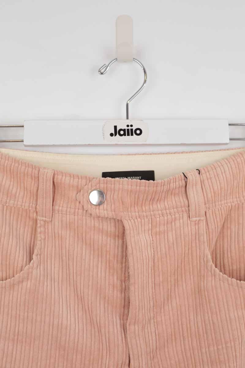 Pink straight-leg trousers ISABEL MARANT - Seconde Main Pink