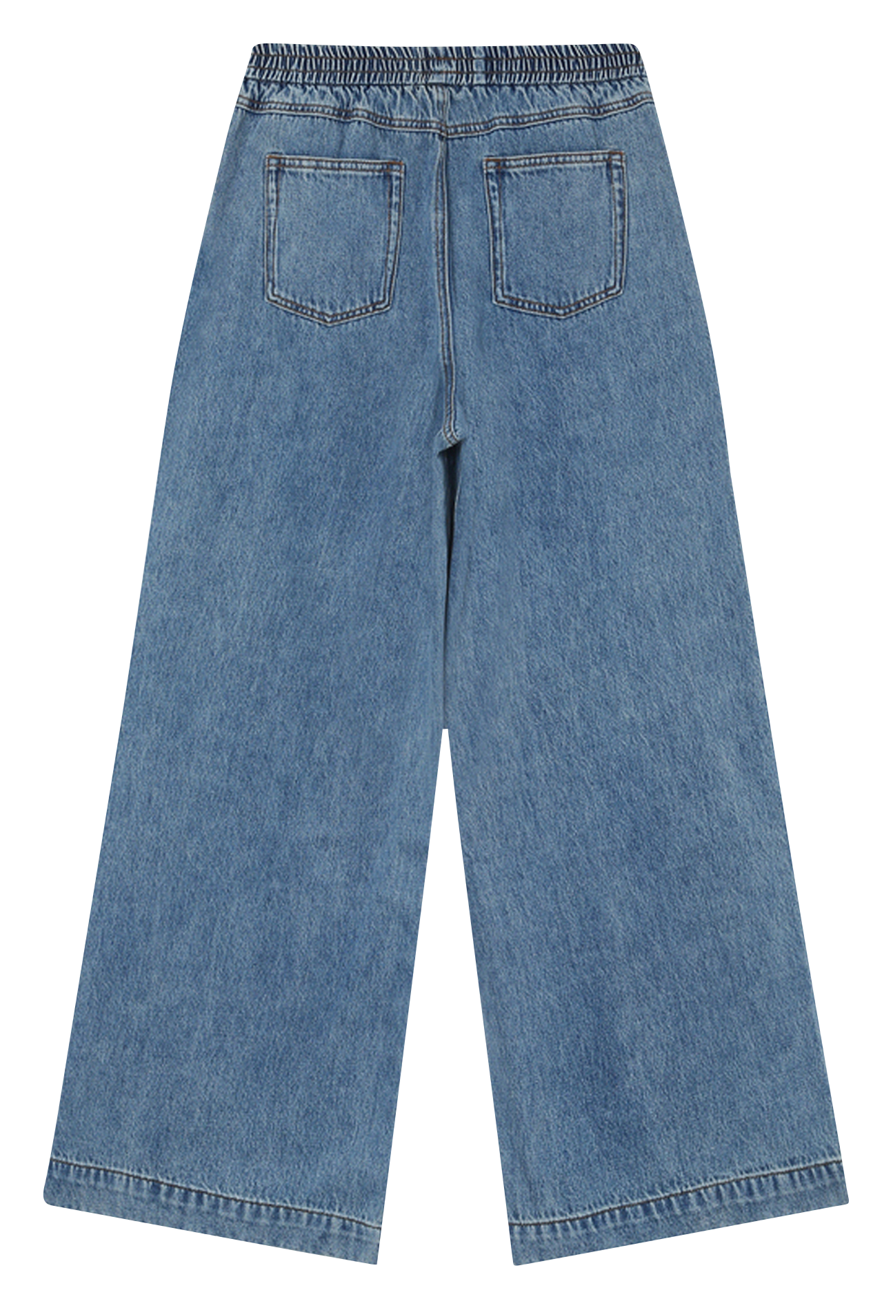 Cotton baggy jeans GRACE ET MILA Blue
