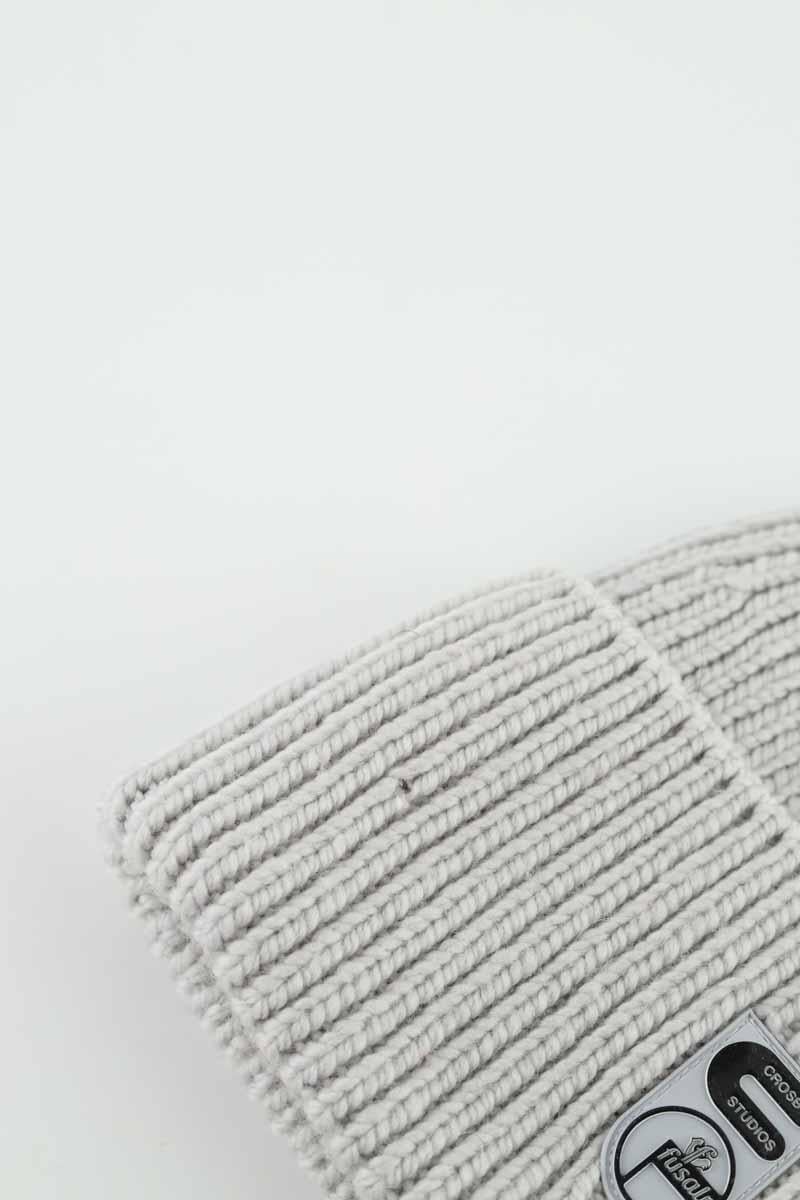 Low-cut loose-fit dress Grey