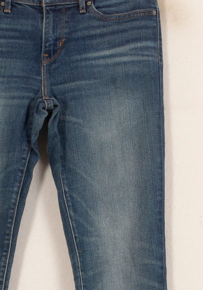 Cropped slim jeans with studs LEVI'S - Seconde main Blue