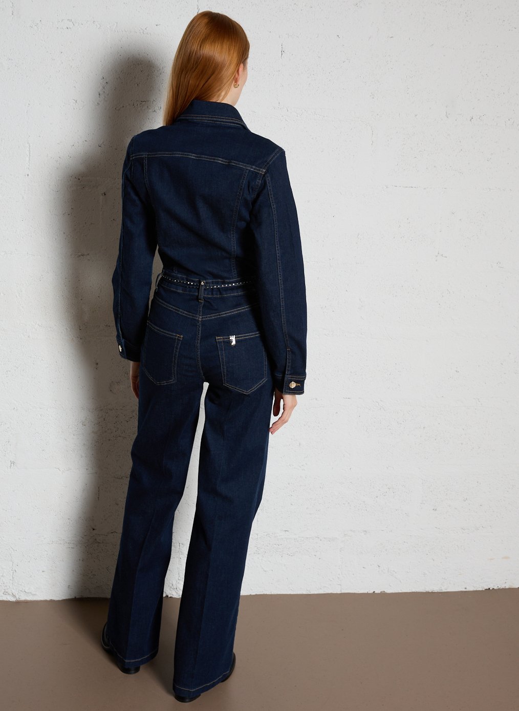 Combinaison en jean LIU JO Bleu