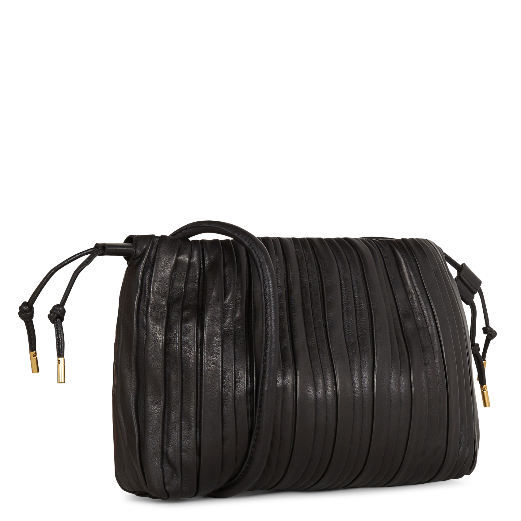 Sac bandoulière en cuir COTELAC Noir